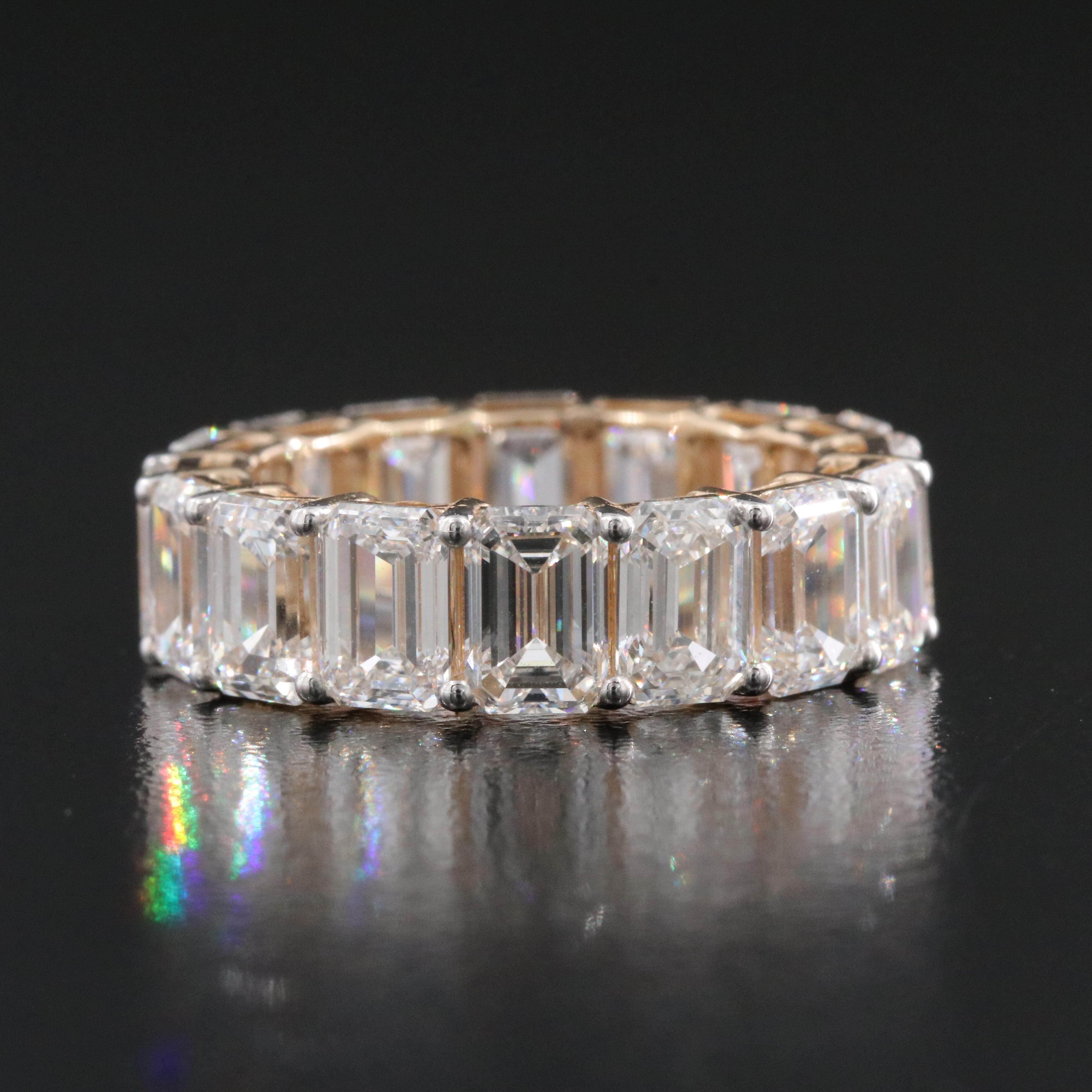 14K 10.61 CTW Lab Grown Diamond Eternity Band