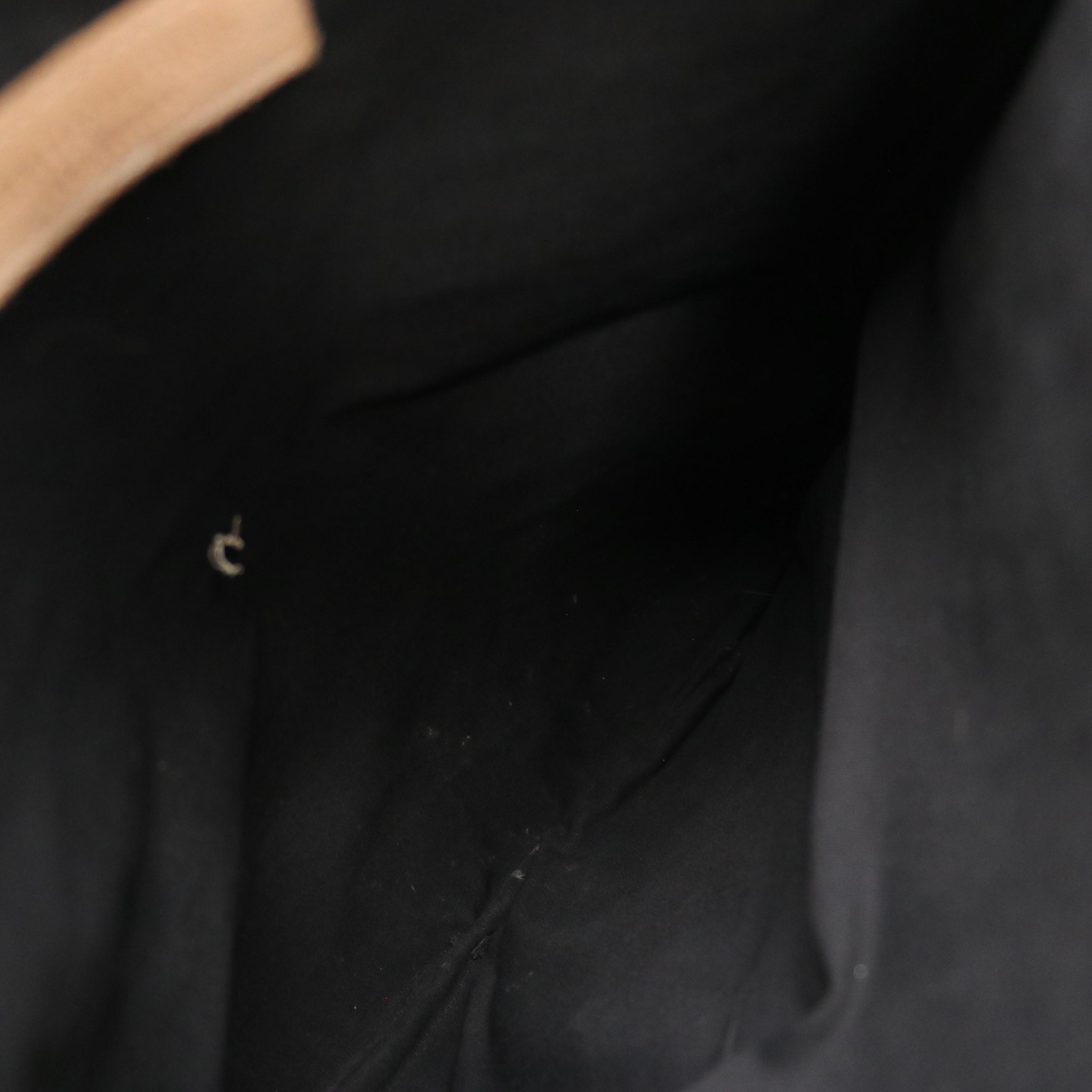 Clare Vivier Foldover Zip Pouch in Black Croc Embossed Leather