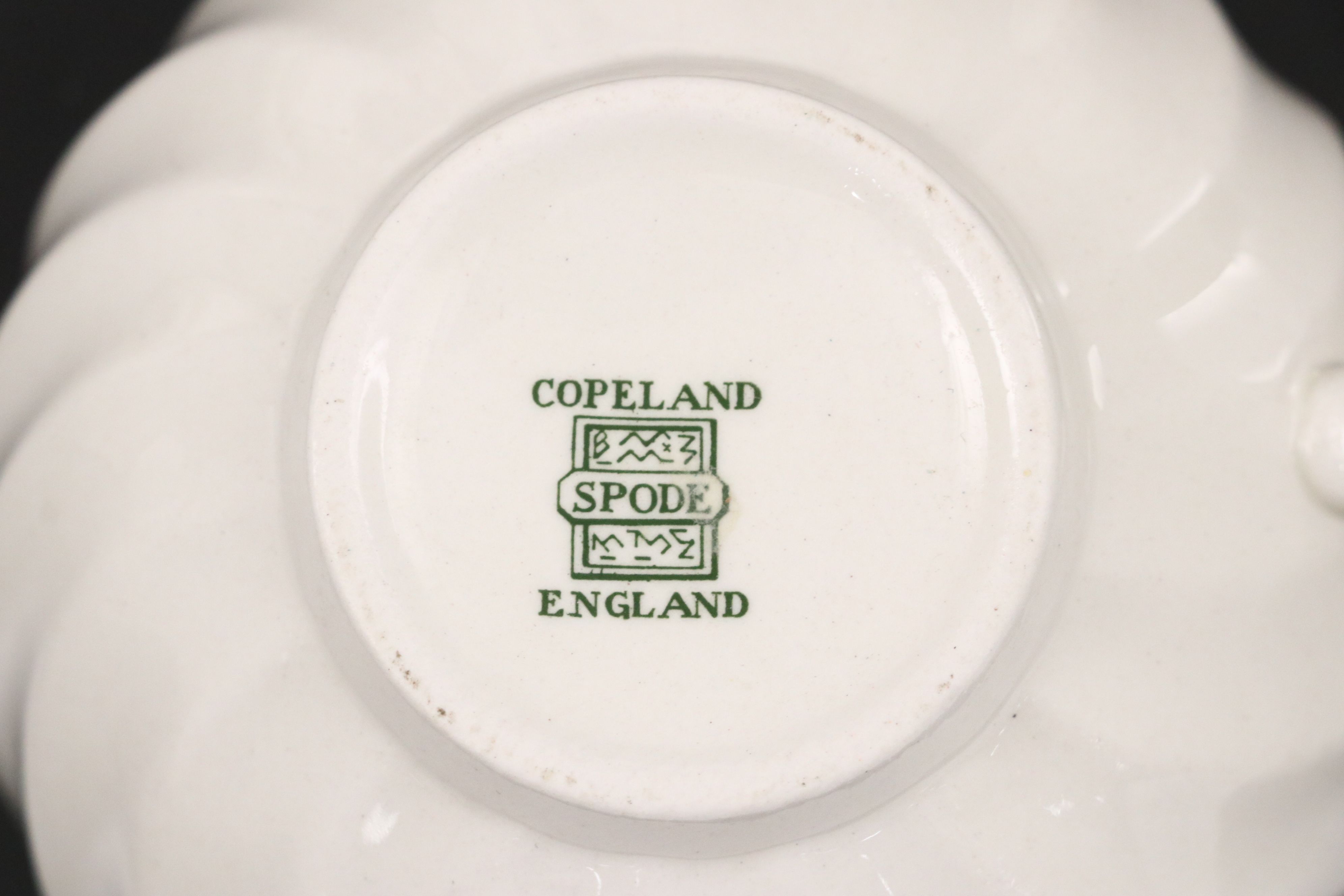 Copeland Spode "Bone White" with Other Porcelain Tableware