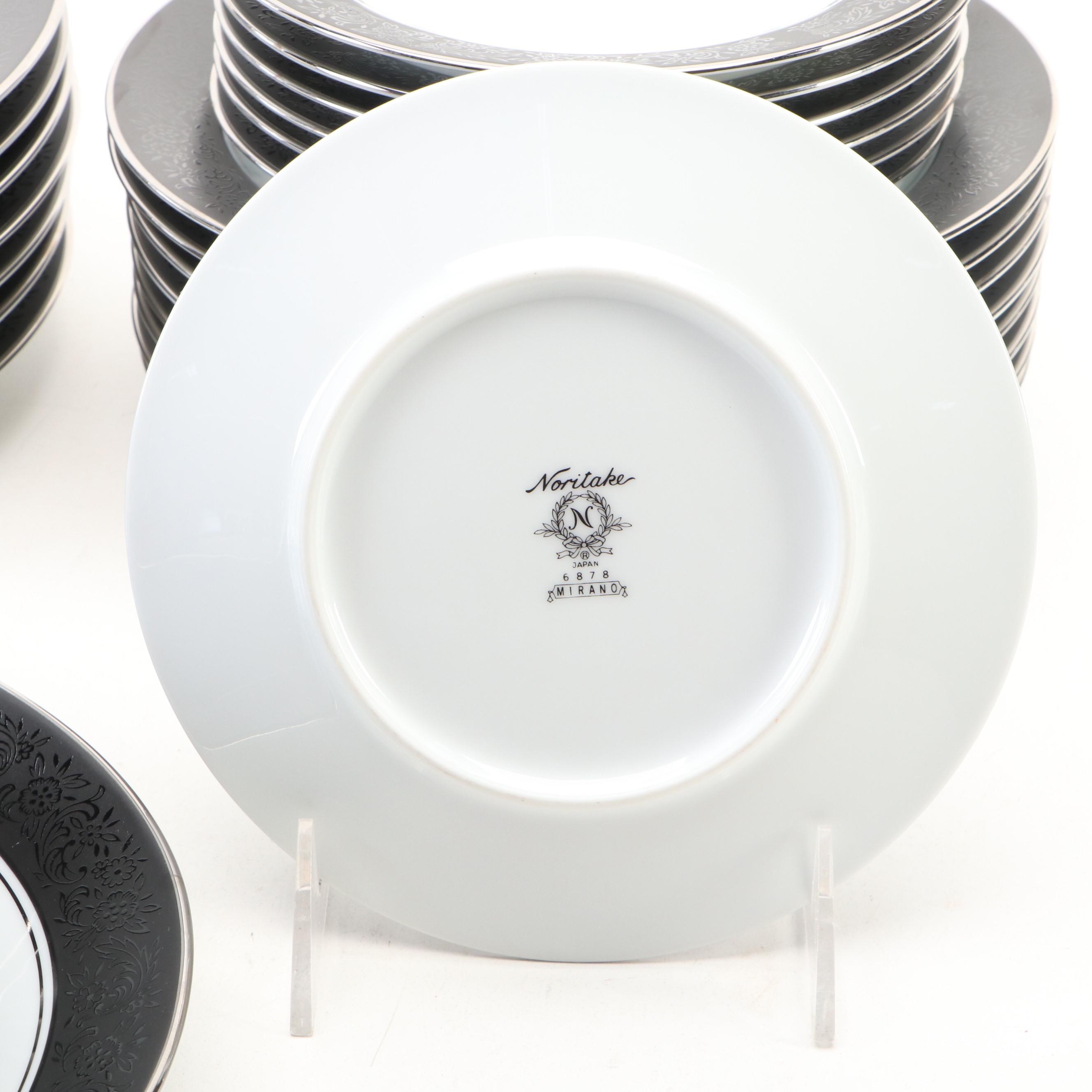 Noritake "Mirano" Ceramic Dinnerware, 1967 - 1978