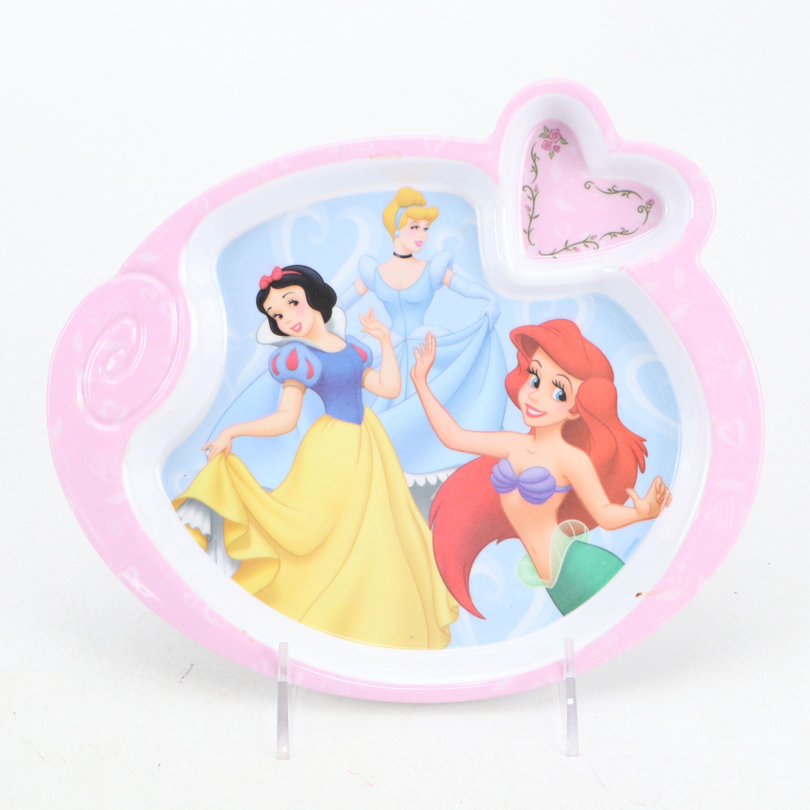 Oneida Deluxe Melamine Plate and Bowl with Plastic Children's Dinnerware