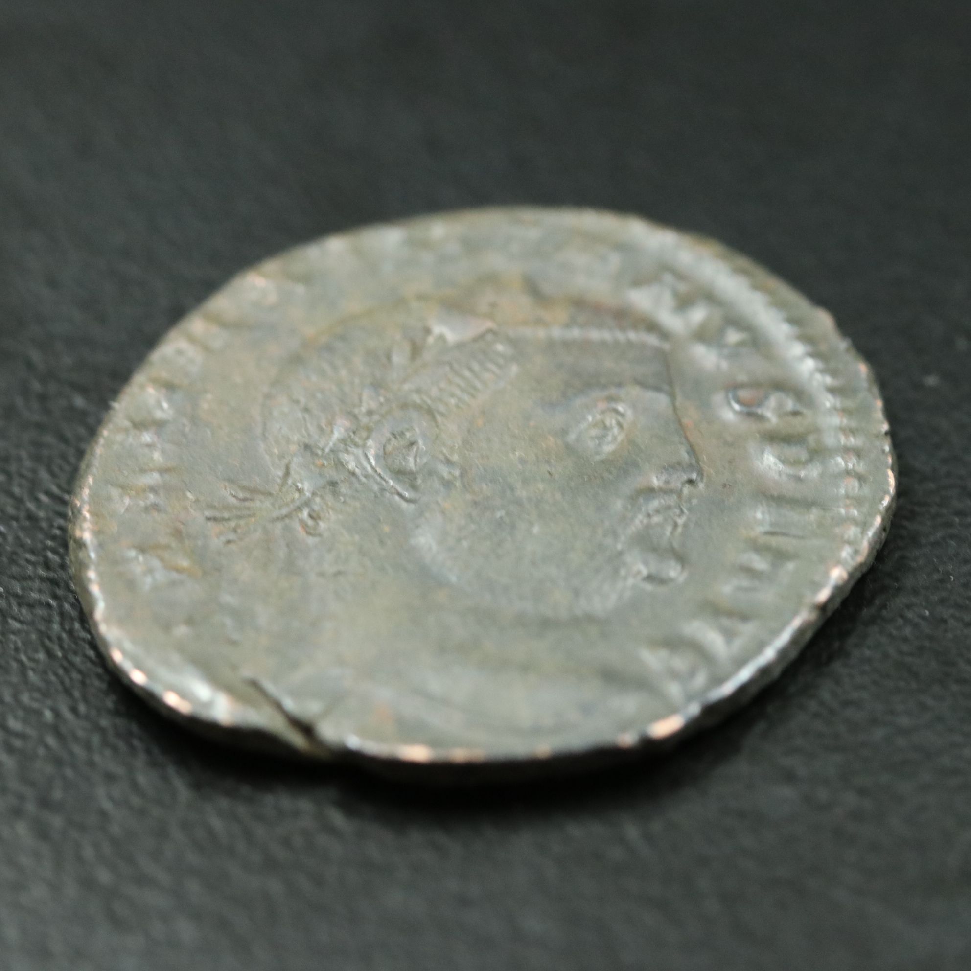 Ancient Roman Imperial Æ Follis Coin of Galerius, ca. 311 A.D.