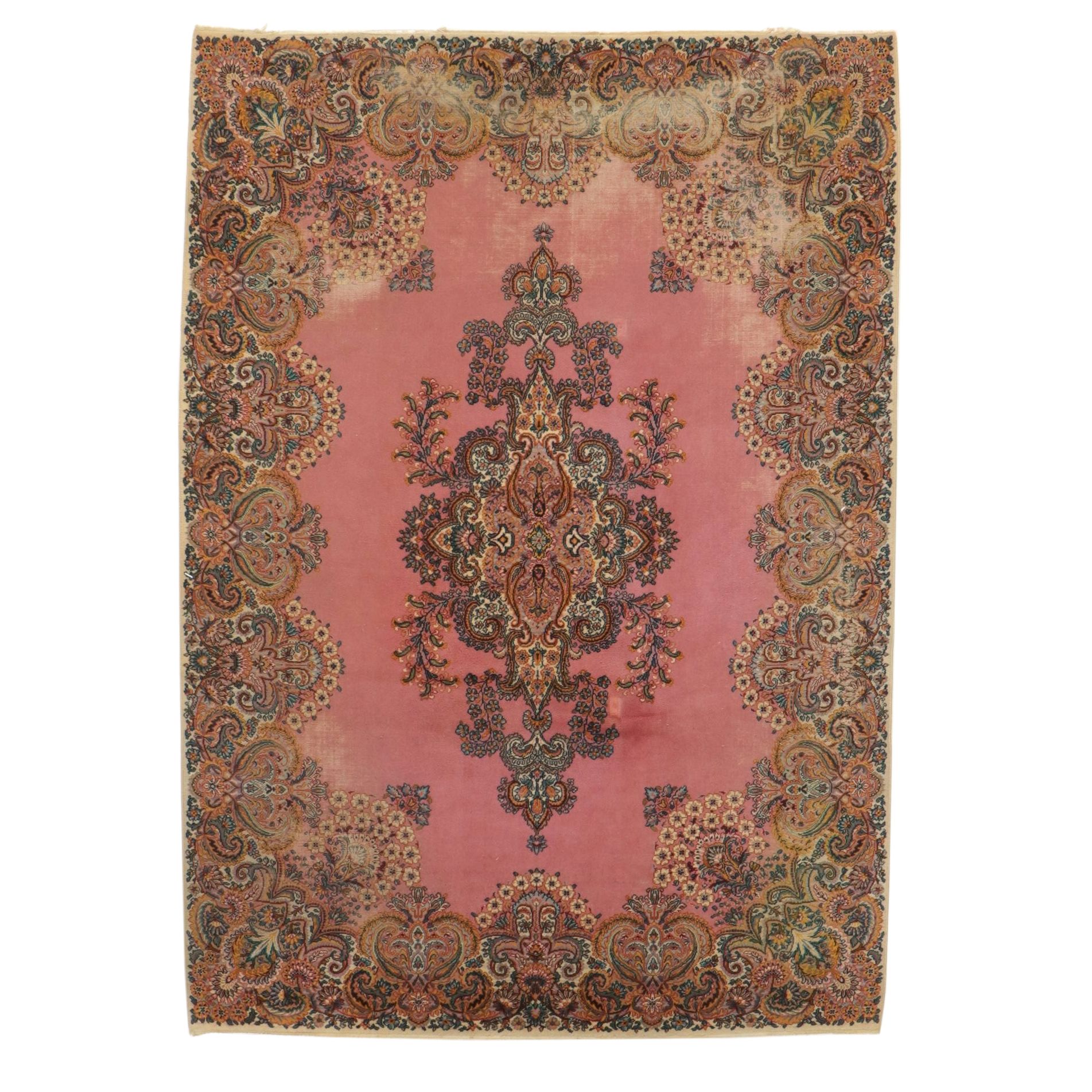 9' x 12' Machine Made Lanamar by Karastan "Kirman" Room Sized Rug