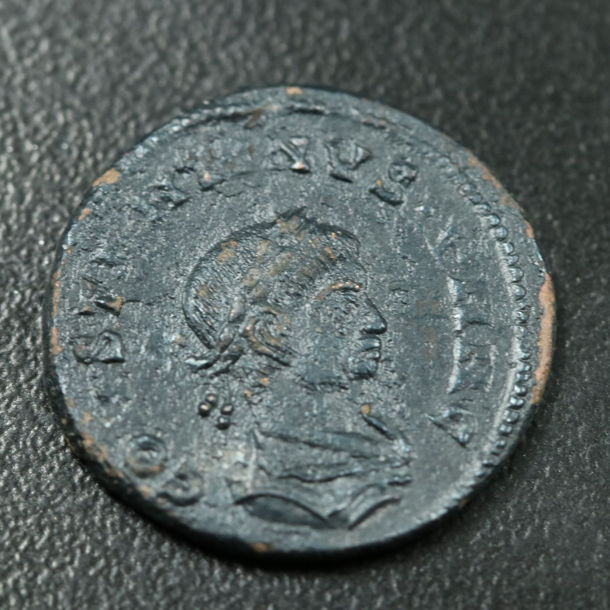 Ancient Roman Imperial Æ3 Coin of Constantine II, ca. 321 A.D.