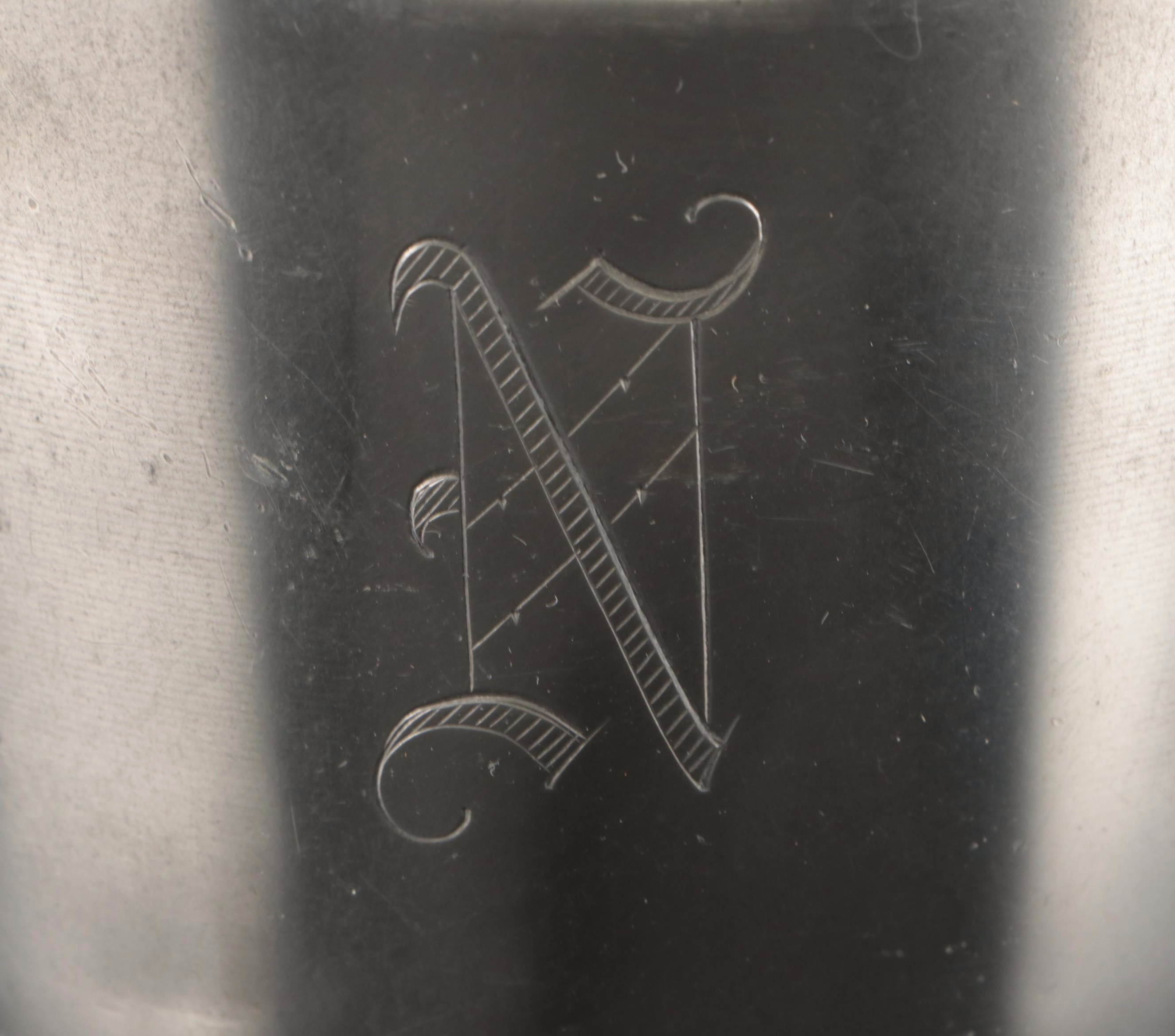 Art Deco Style Coffee Pots with Other Pewter and Table Accessories