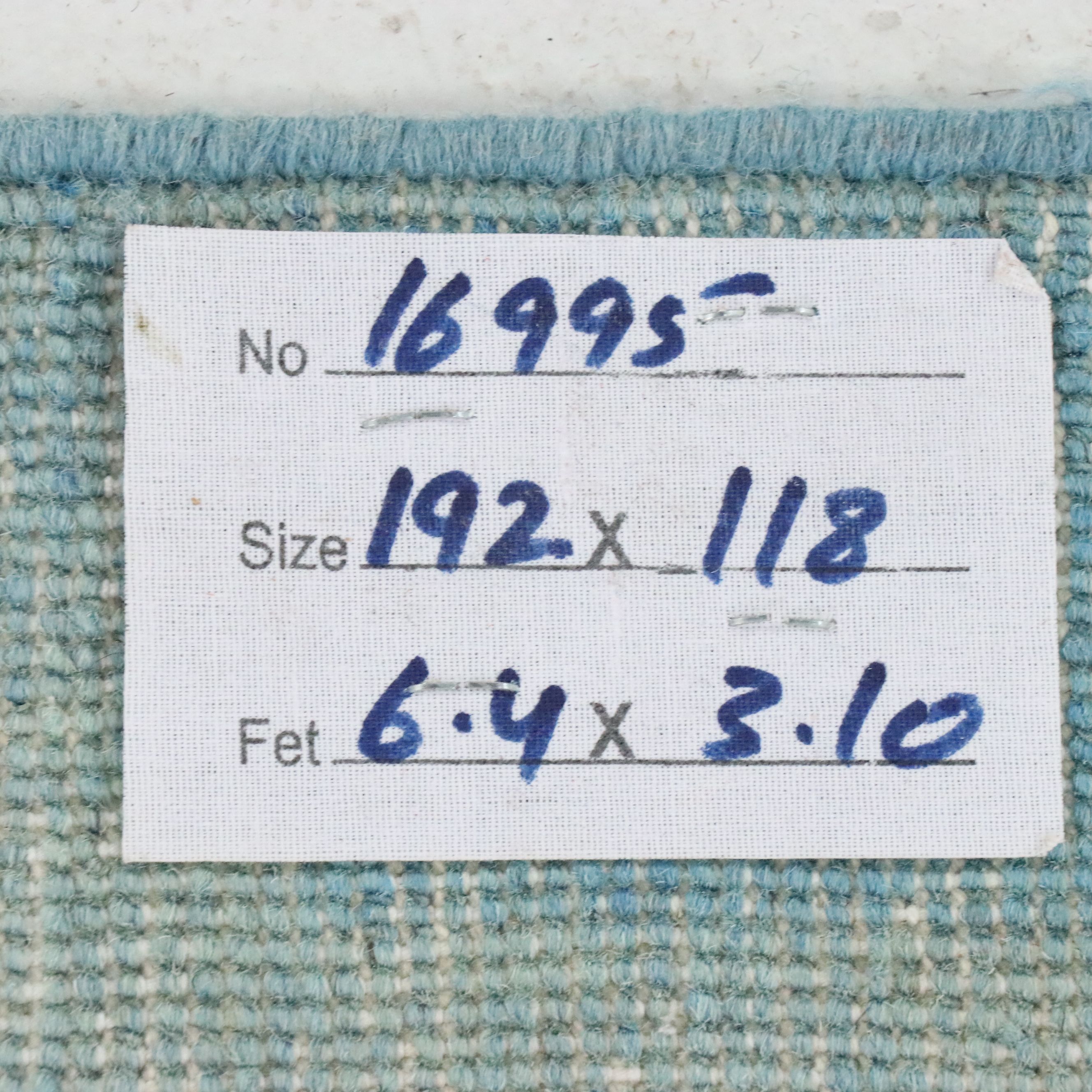 3'10 x 6'4 Hand-Knotted Afghan Kazak Area Rug