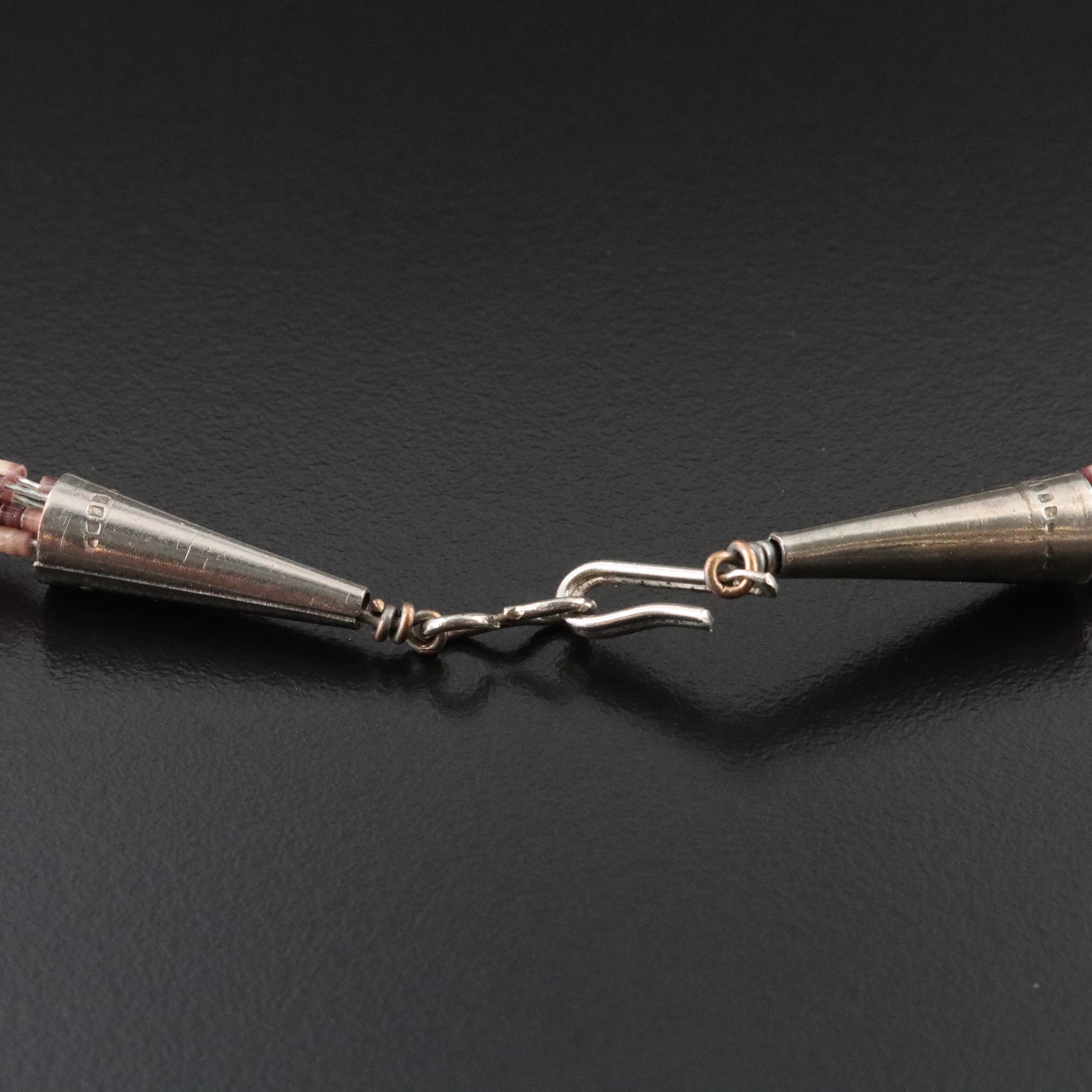 Southwestern Mother-of-Pearl and Shell Fetish Necklace