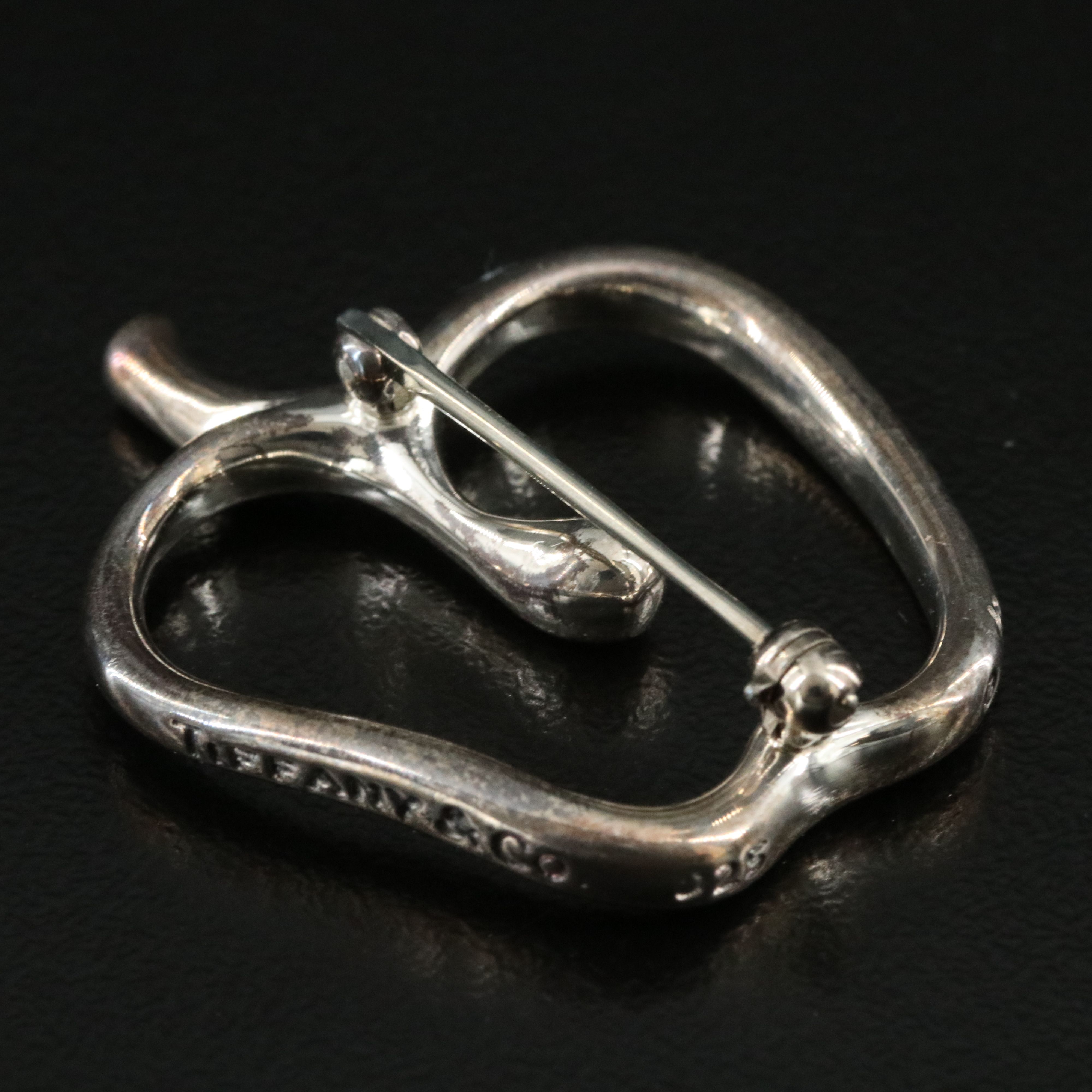 Elsa Peretti for Tiffany & Co. Sterling Apple Brooch