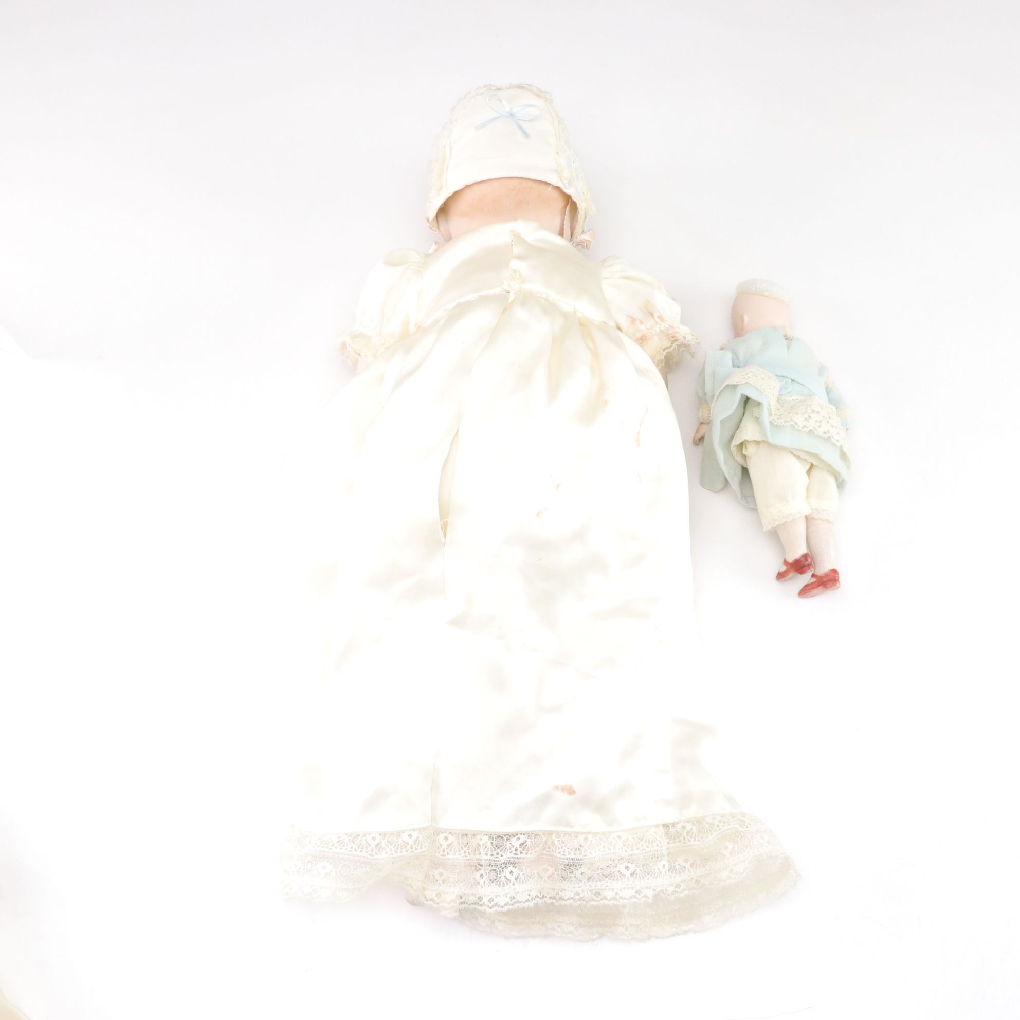 Hand-Painted Bisque Head & Other Doll Collections