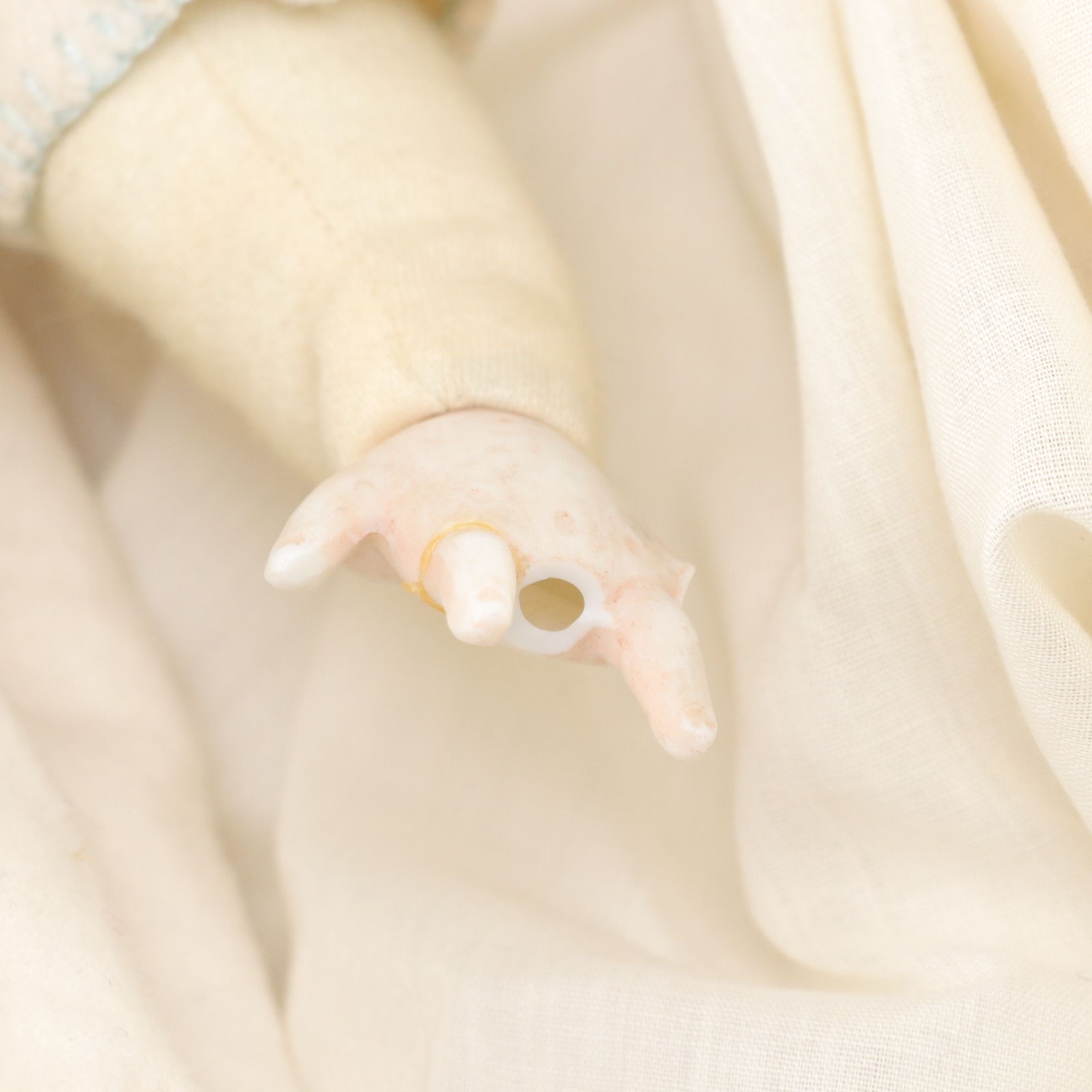 Hand-Painted Bisque Head & Other Doll Collections