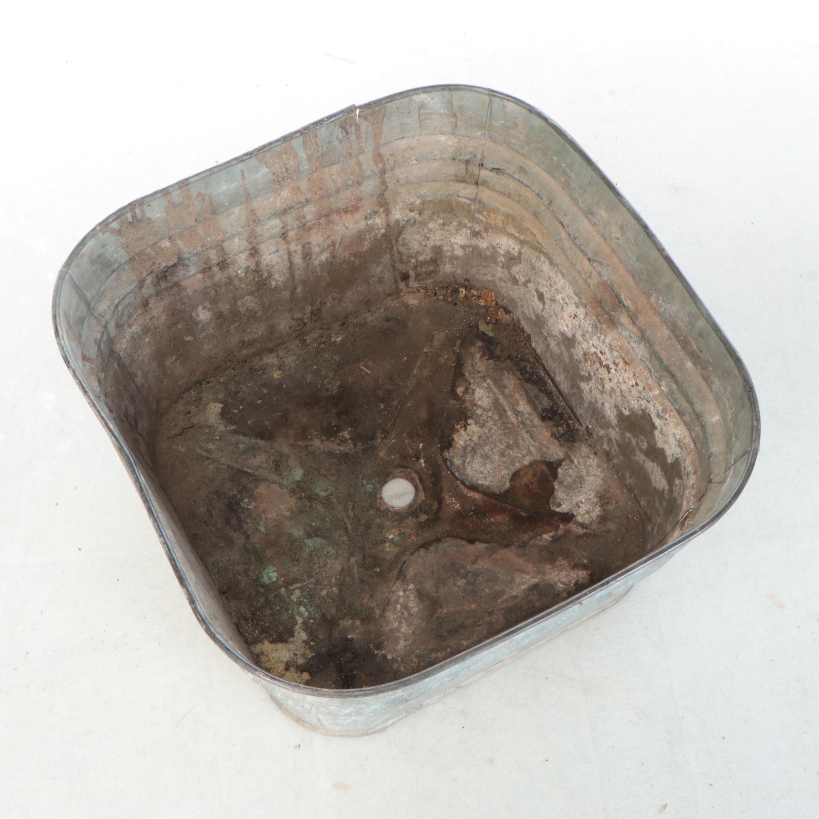 Anchor Brand Clothing Wringer with Basin, Barrel and Agitation Tool