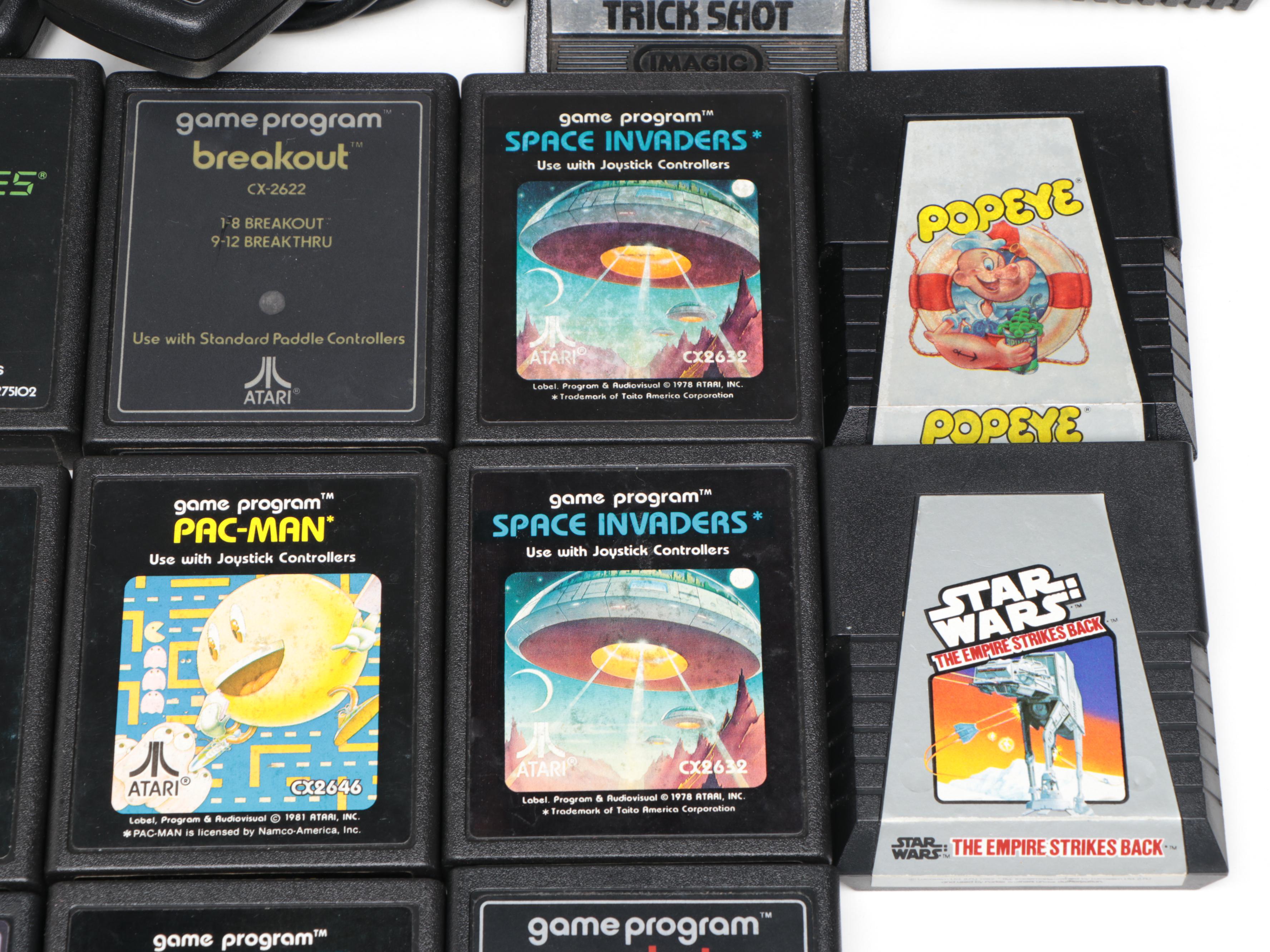 Atari Video Computer System, Magnavox Odyssey 3000 with Games and More