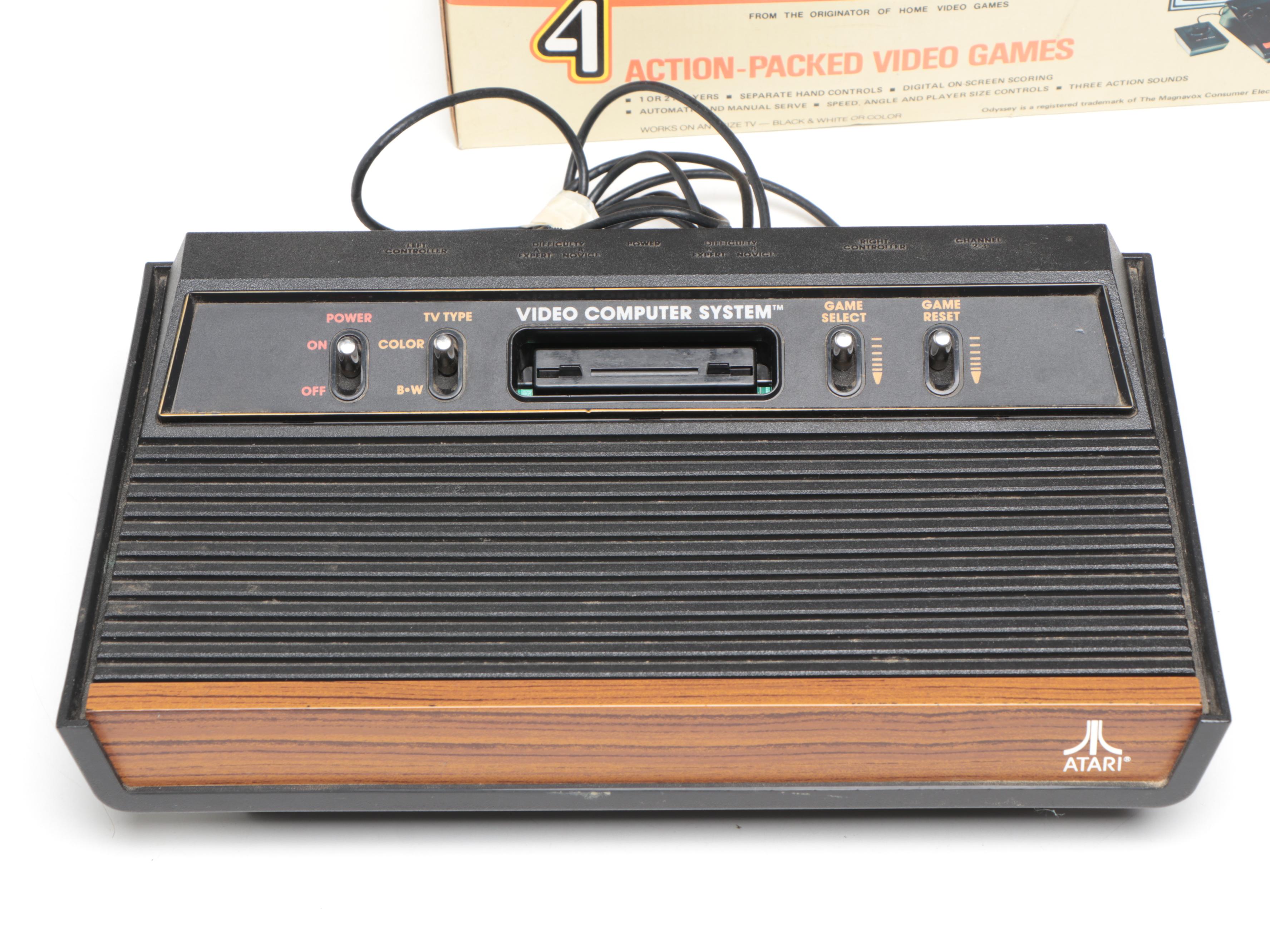 Atari Video Computer System, Magnavox Odyssey 3000 with Games and More