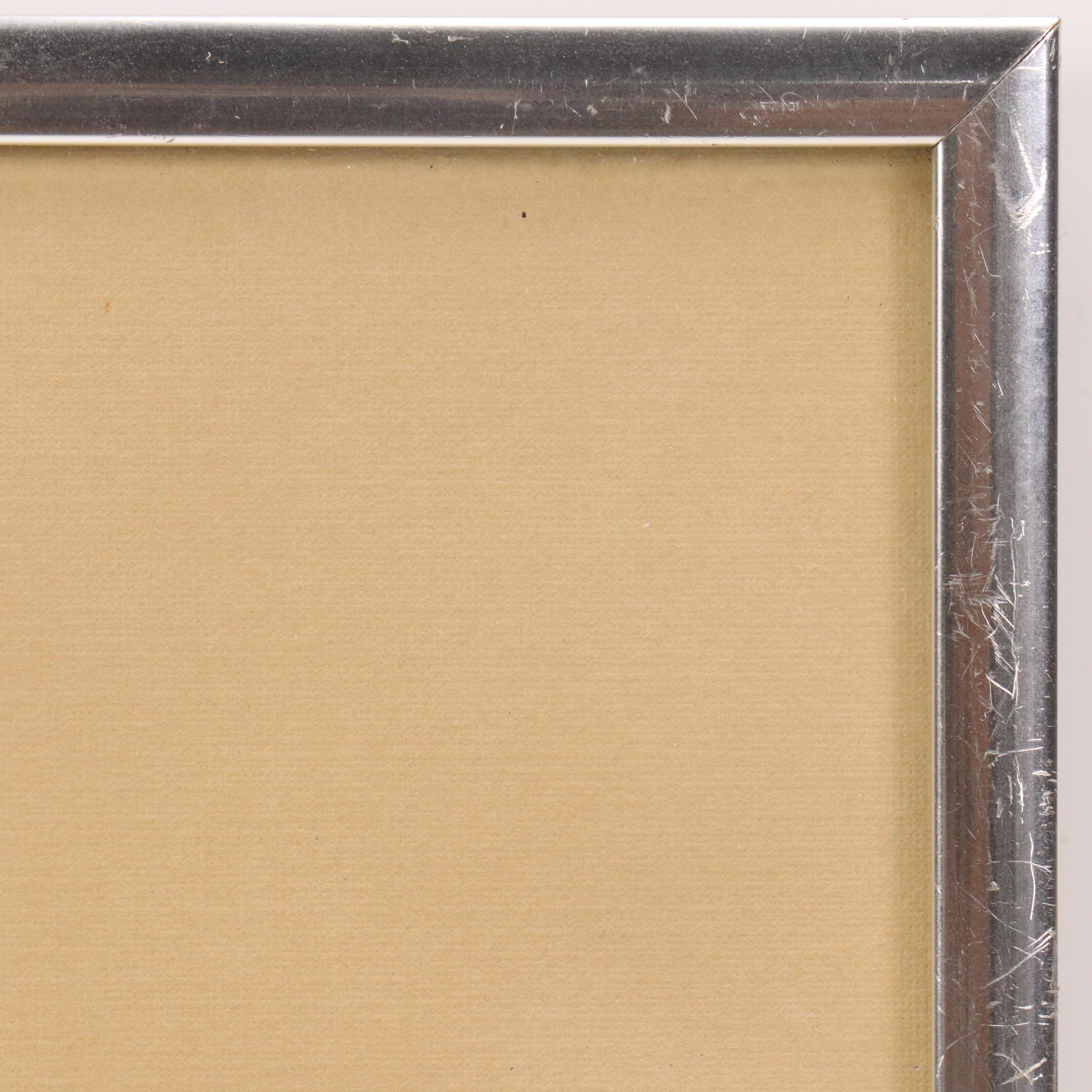 Carol Collette Etching of Desert Scene