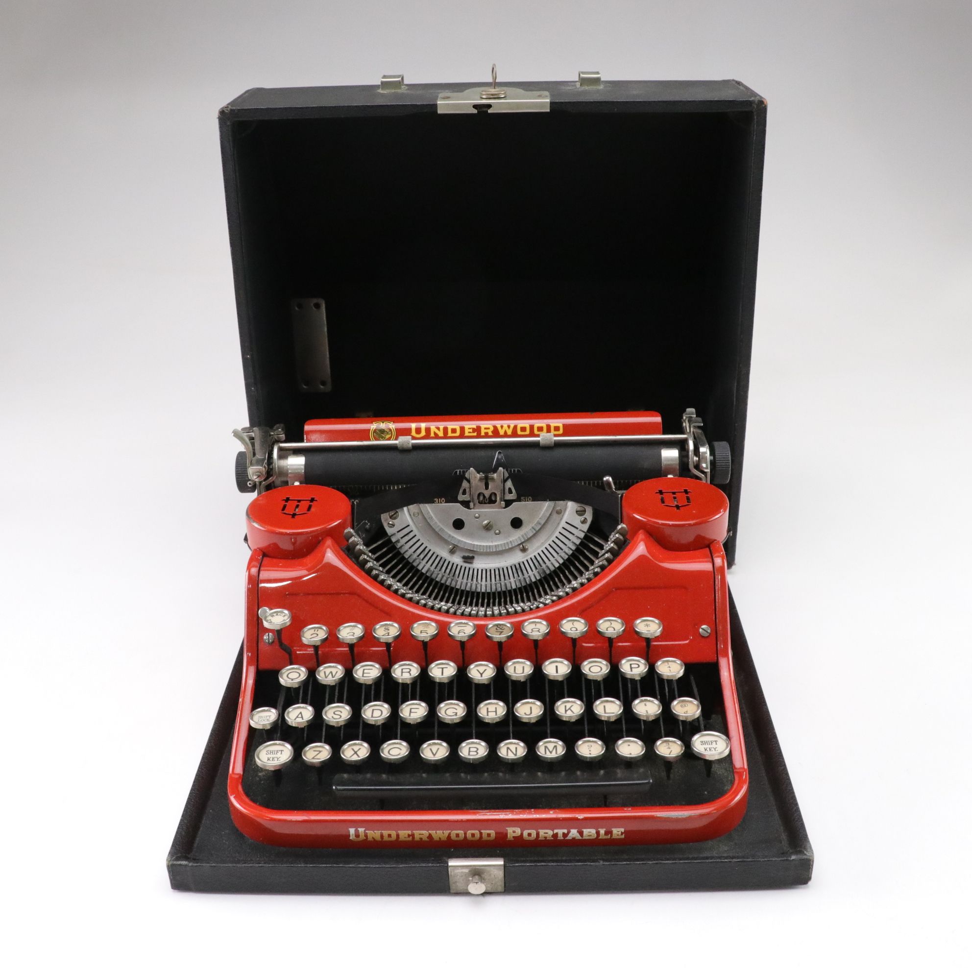 Underwood Type C 4-Bank Portable Typewriter, 1930