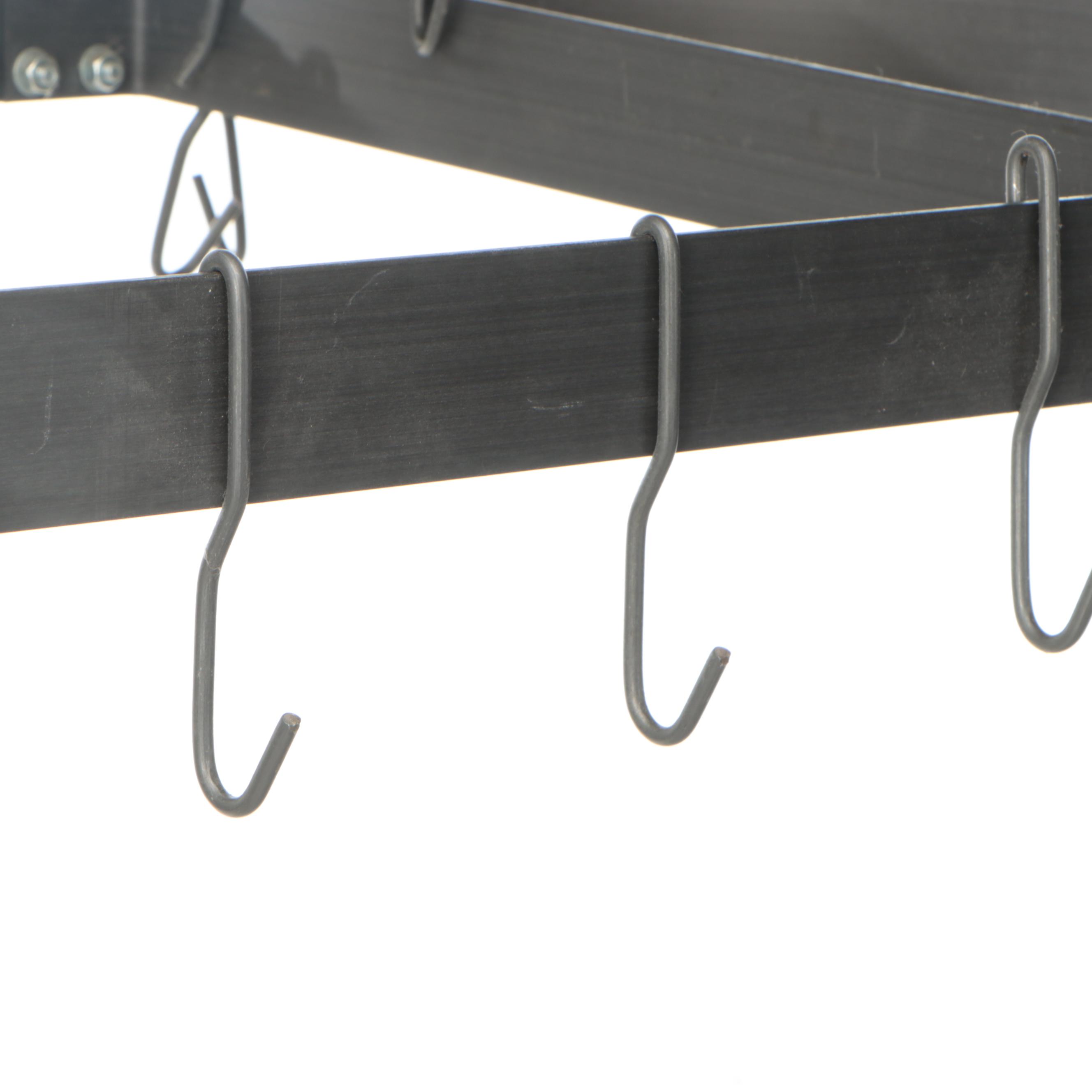 Metal Ceiling Hanging Pot Rack