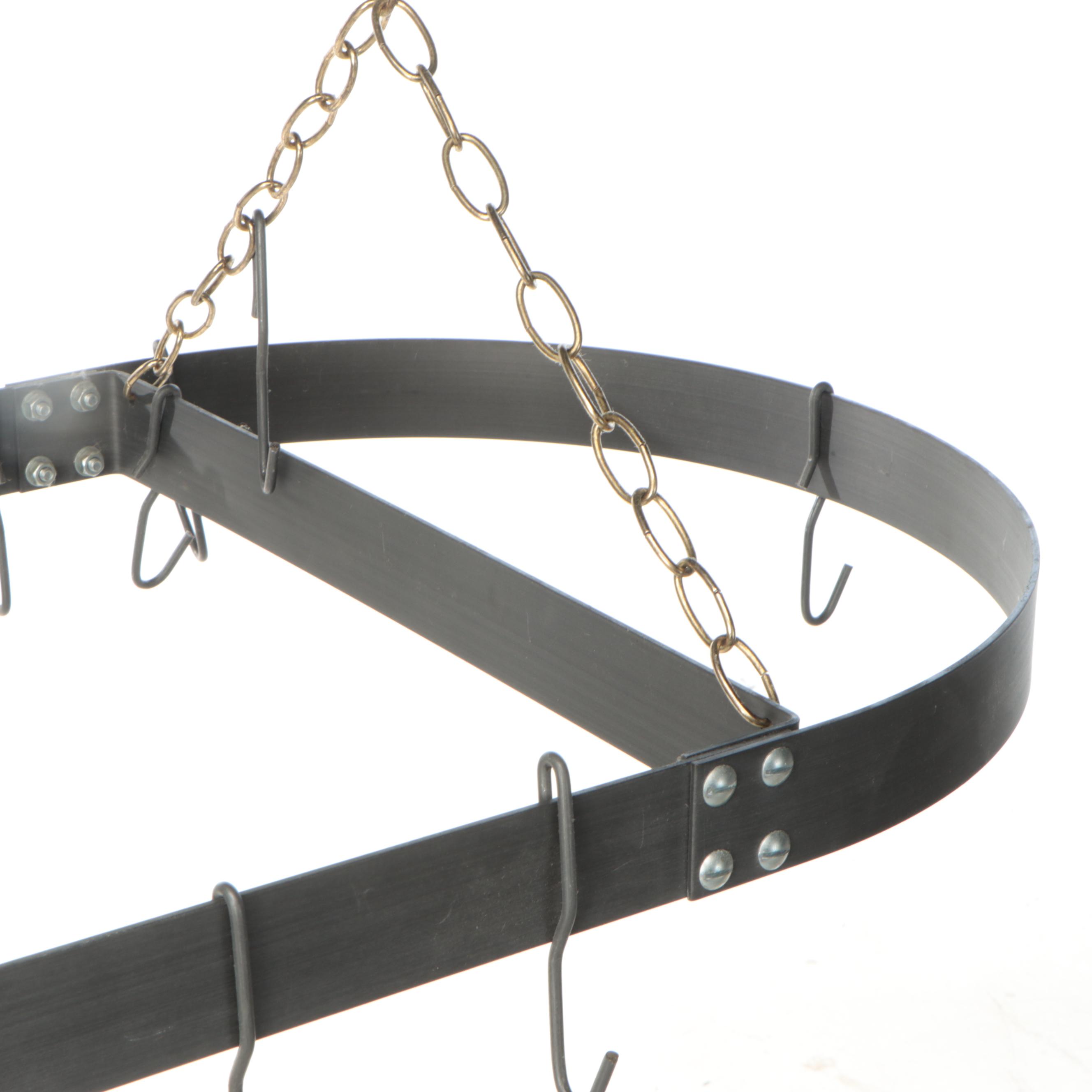 Metal Ceiling Hanging Pot Rack