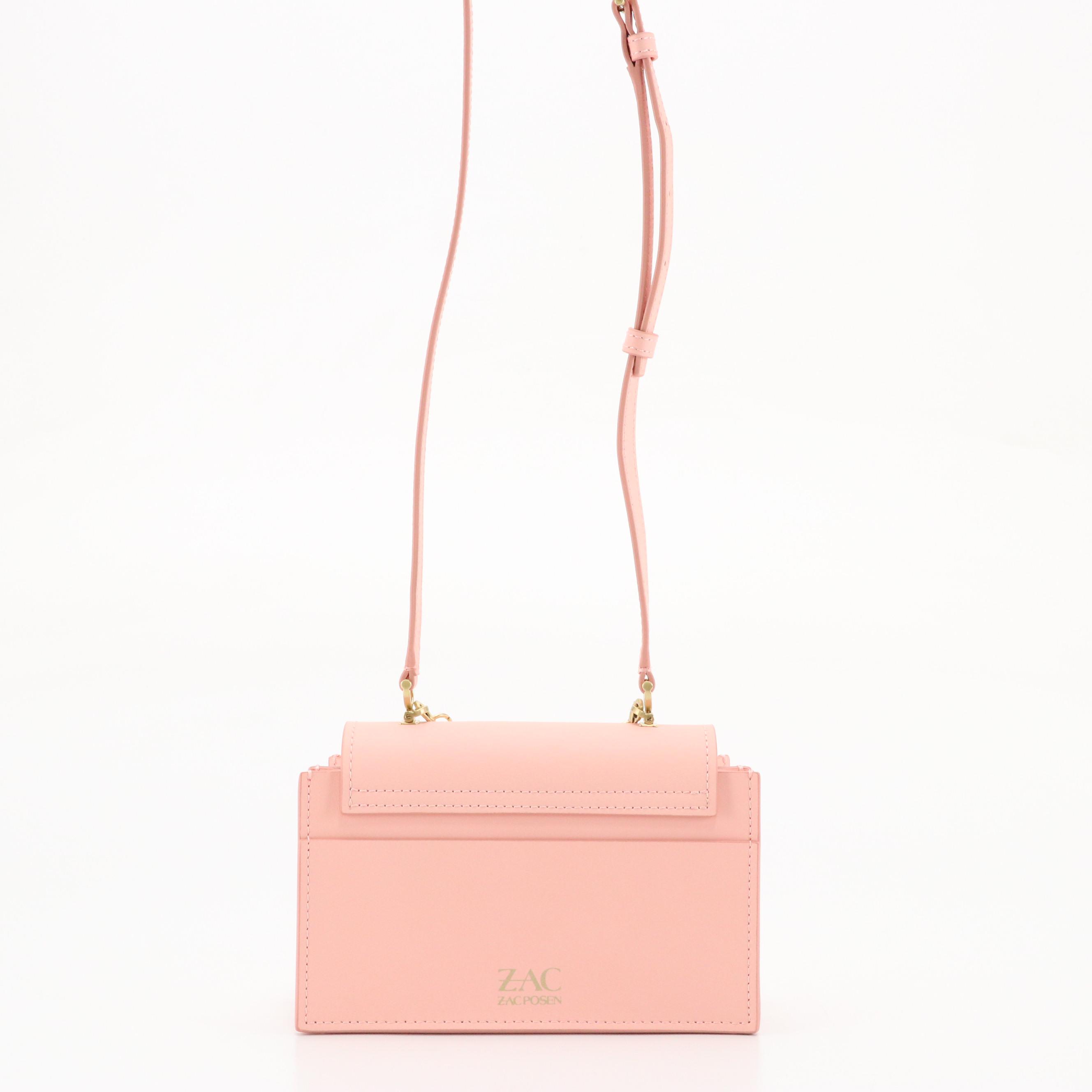 Zac Posen Earthette Two-Way Crossbody Bag & Top Zip Shoulder Bag in Leather