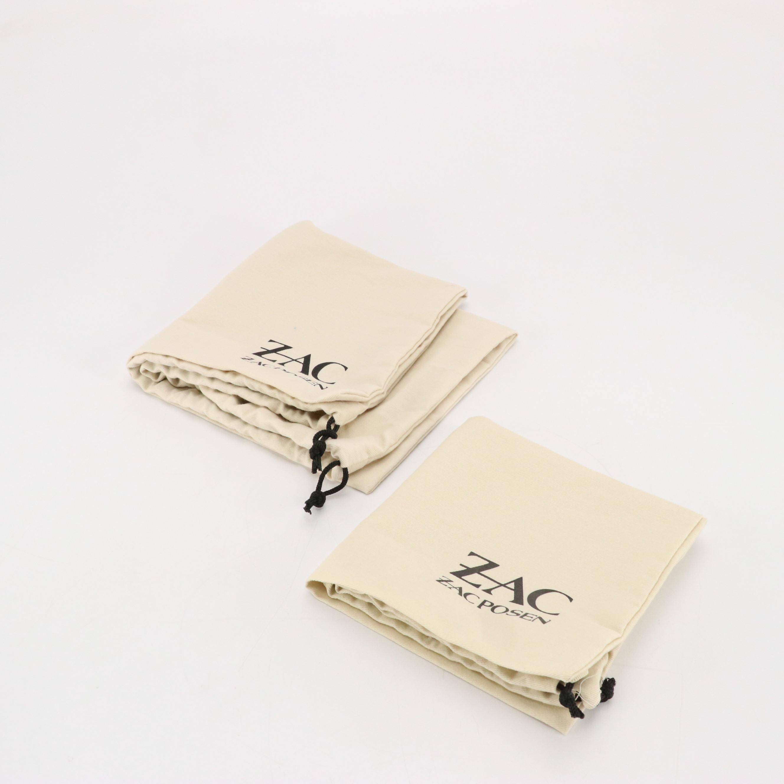 Zac Posen Earthette Two-Way Crossbody Bag & Top Zip Shoulder Bag in Leather