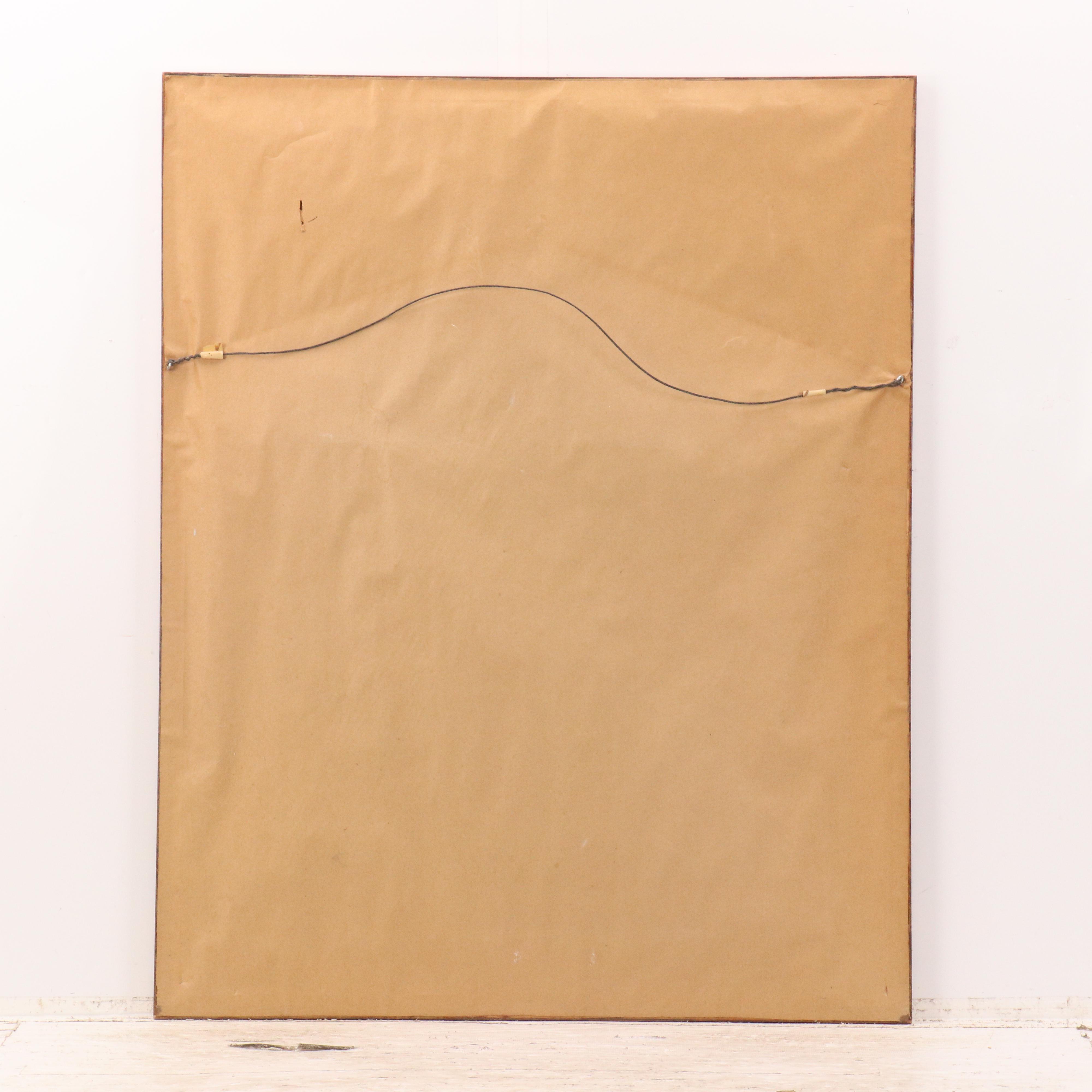 John A. Ruthven Offset Lithograph "Wandering Brave"