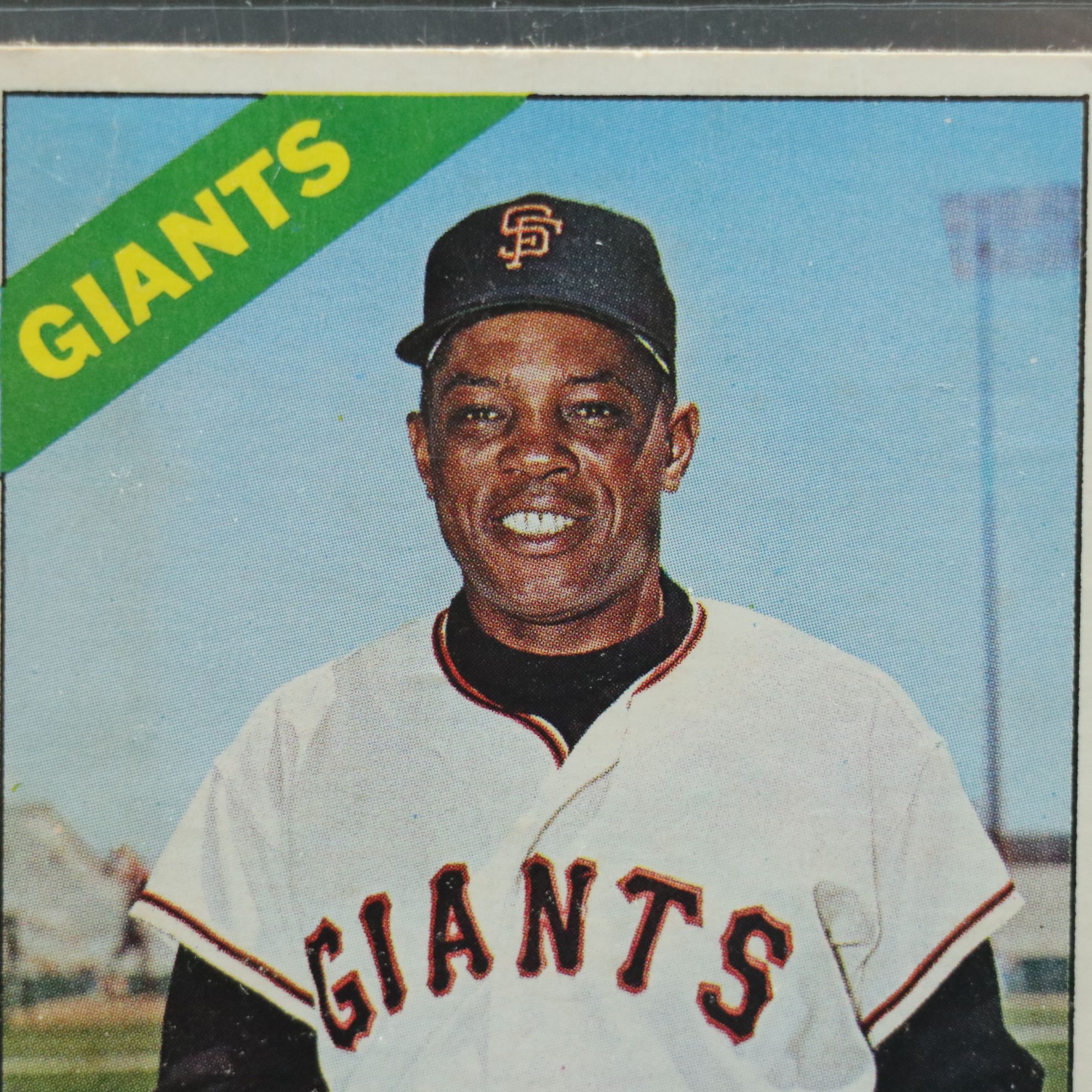 1966 Topps Willie Mays San Francisco Giants Baseball Card