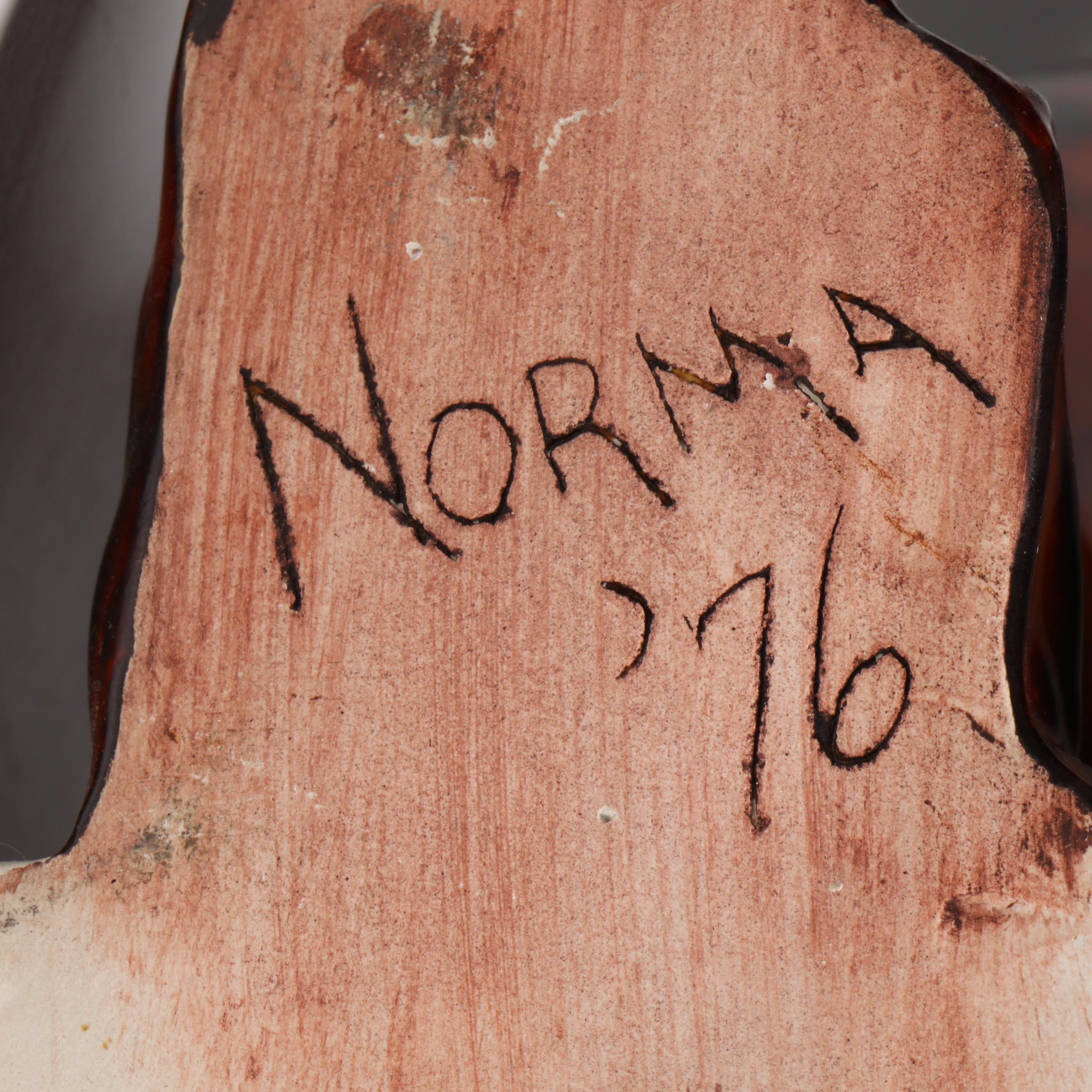 Hobbyist Ceramic Dachshund Footstool or Plant Stand