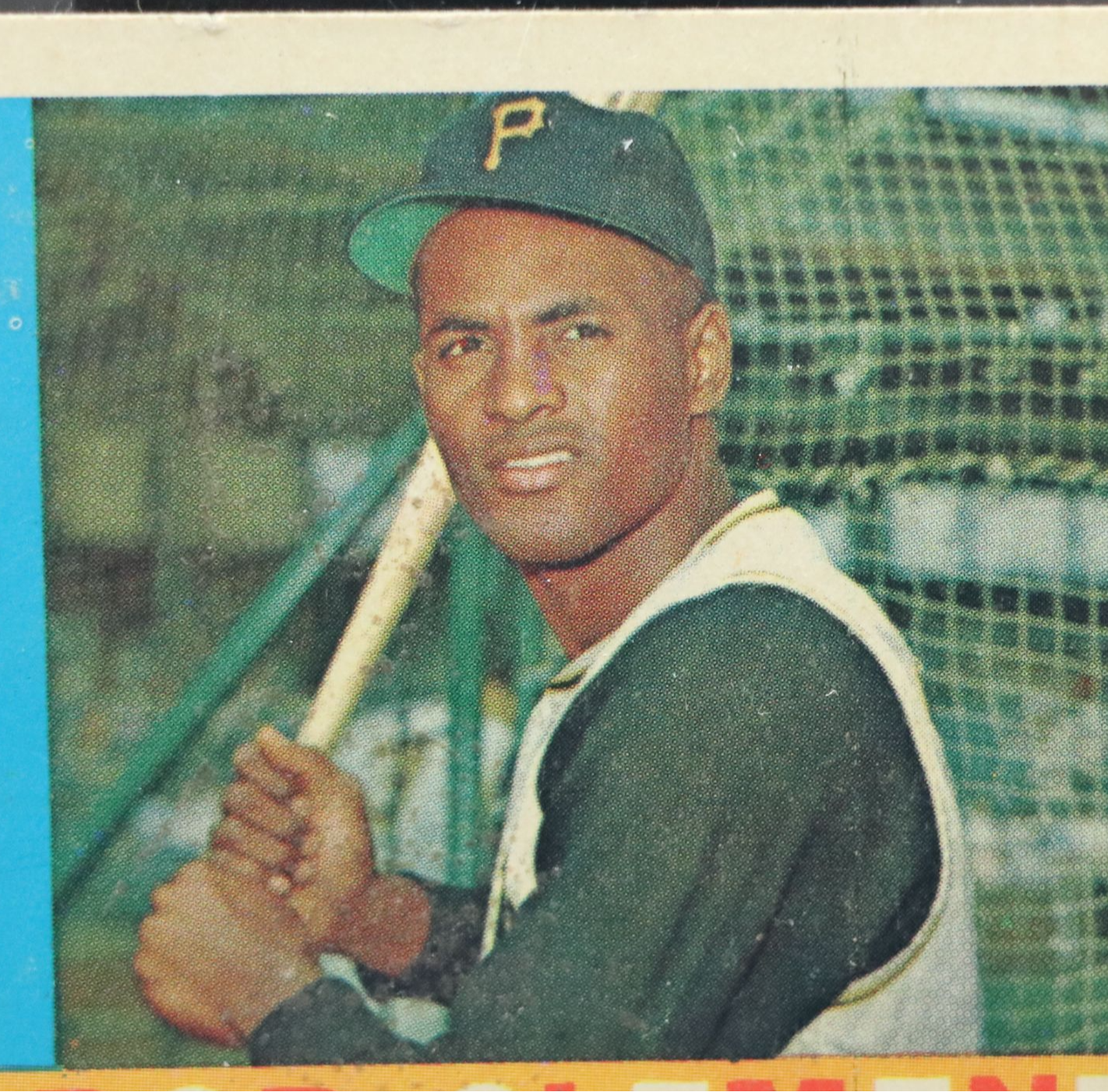 1960 Topps Roberto Clemente Pittsburgh Pirates Baseball Card