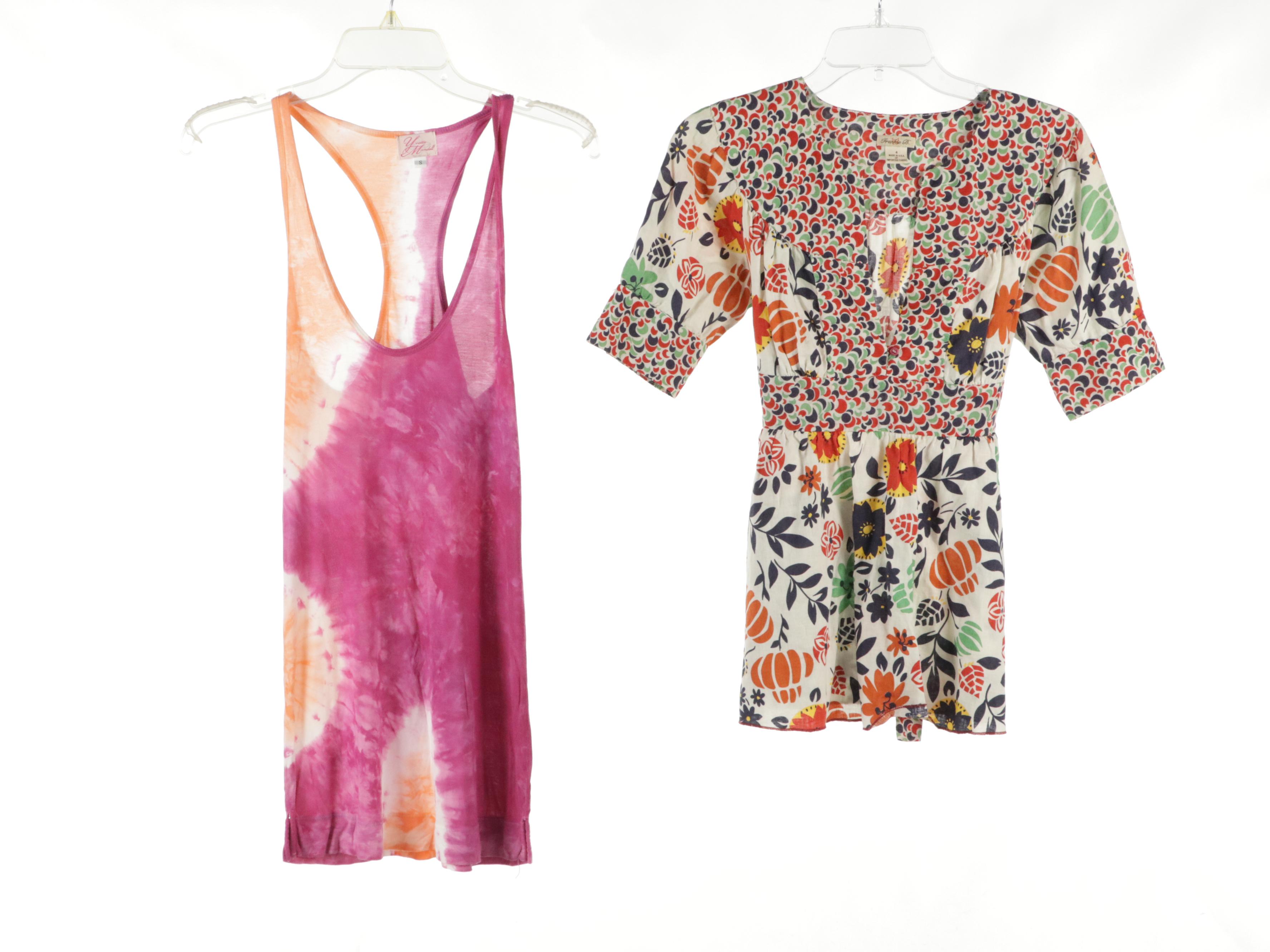 Frankie B. Jeans, Shorts & Floral Tie Top, More Separates Including Paige Jeans