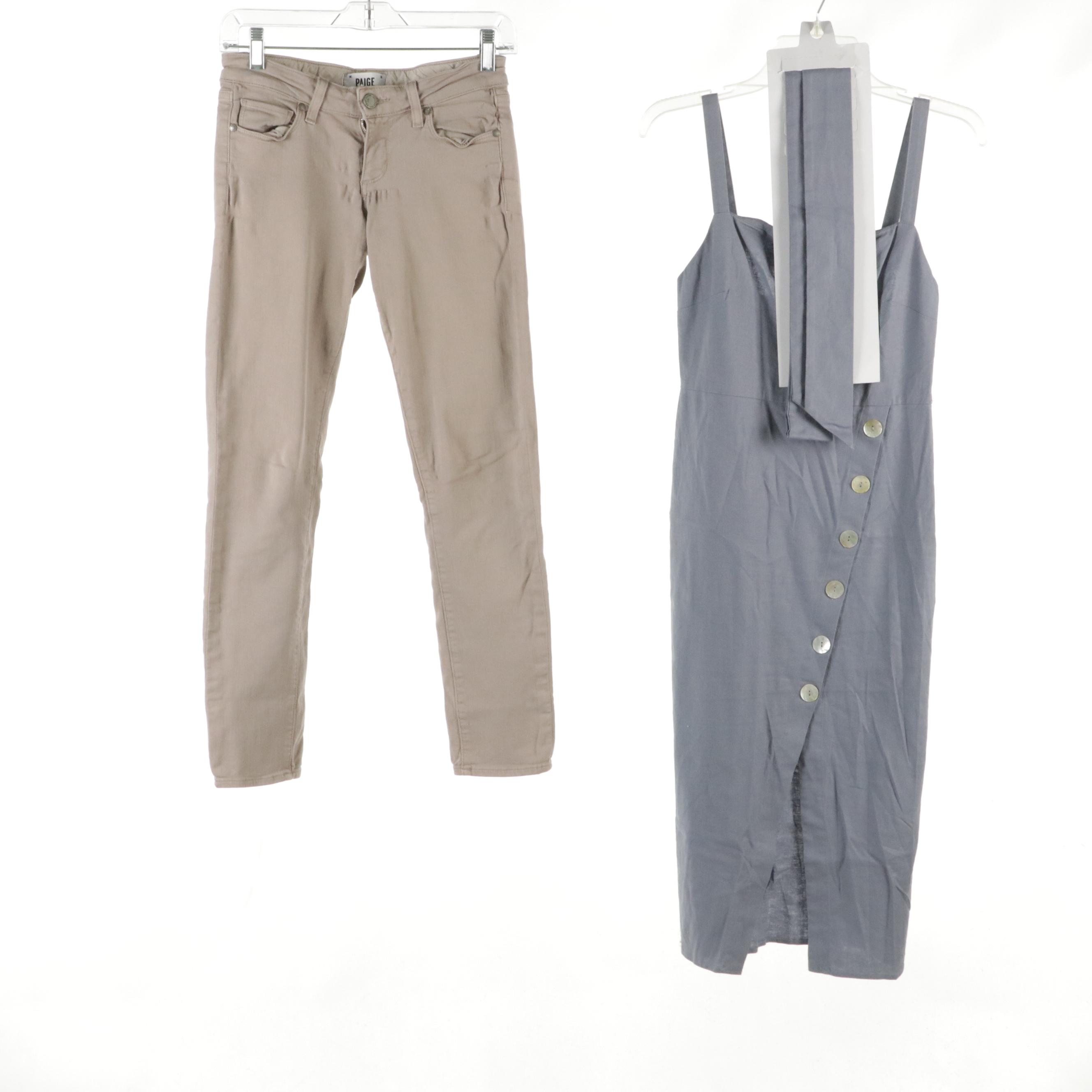 Frankie B. Jeans, Shorts & Floral Tie Top, More Separates Including Paige Jeans