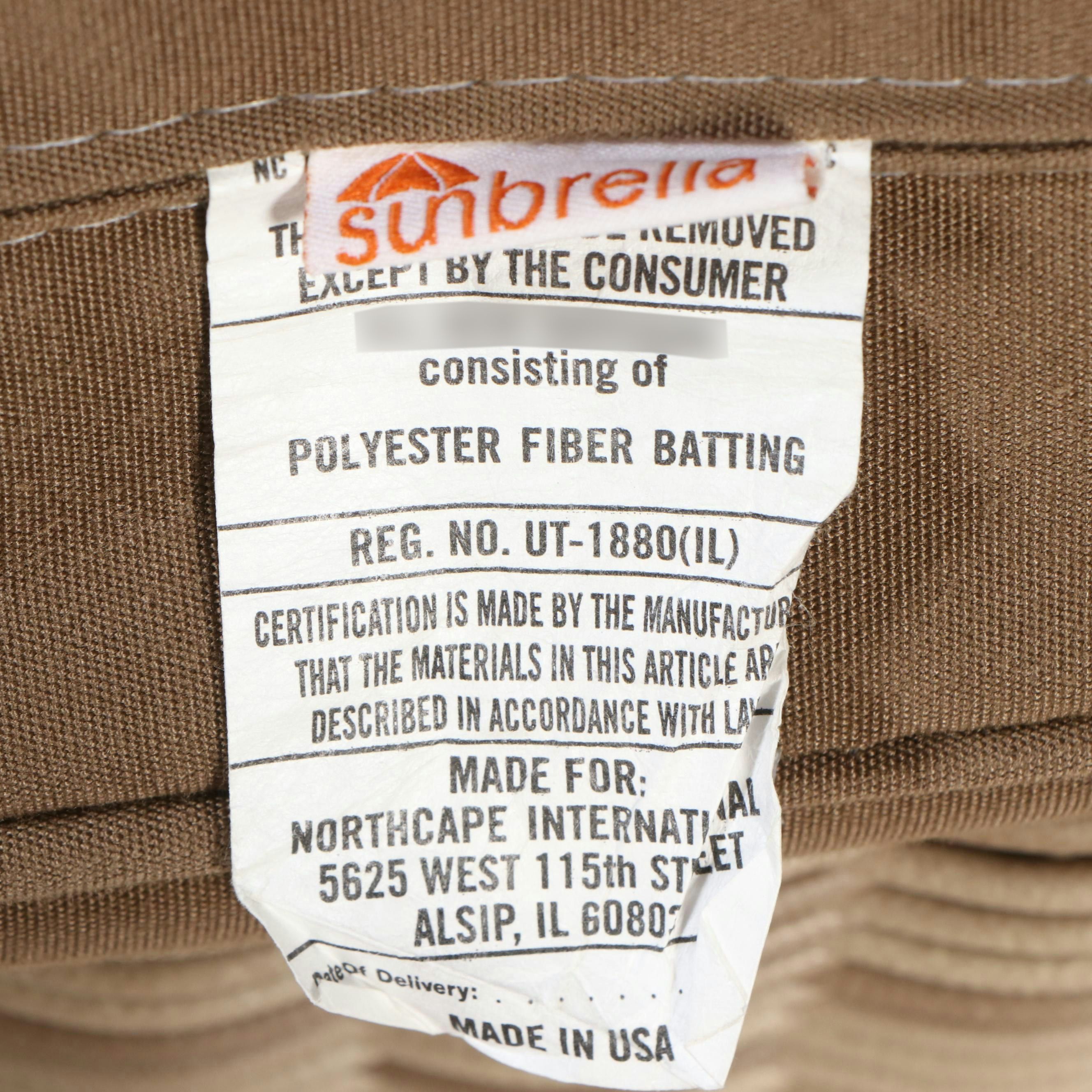 PE Rattan Sofa and Glass-Topped Coffee Table with Sunbrella Cushions