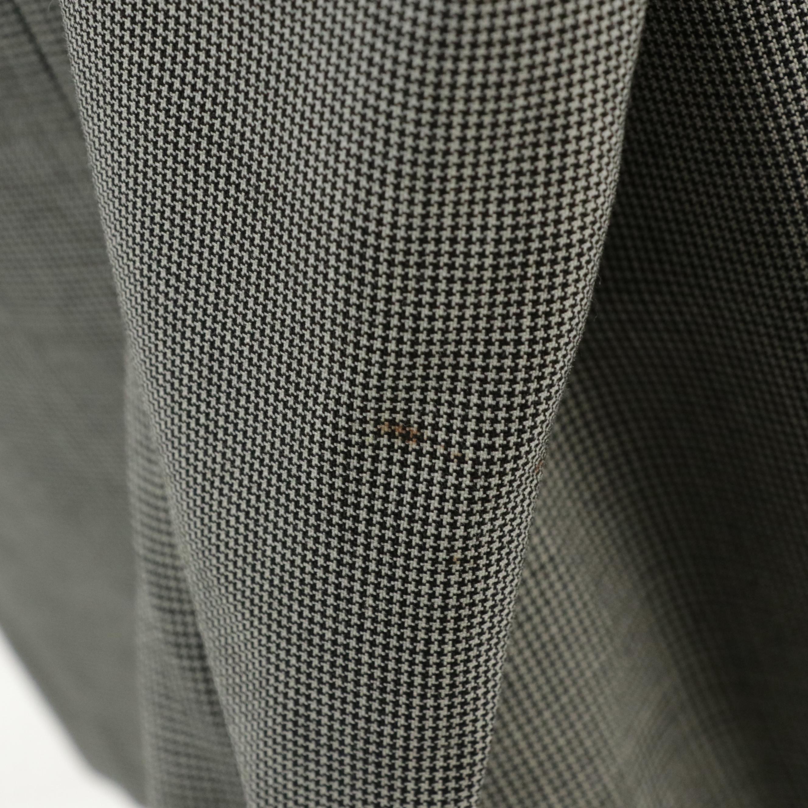 Men's Burberrys Vintage Micro-Houndstooth Wool Blazer