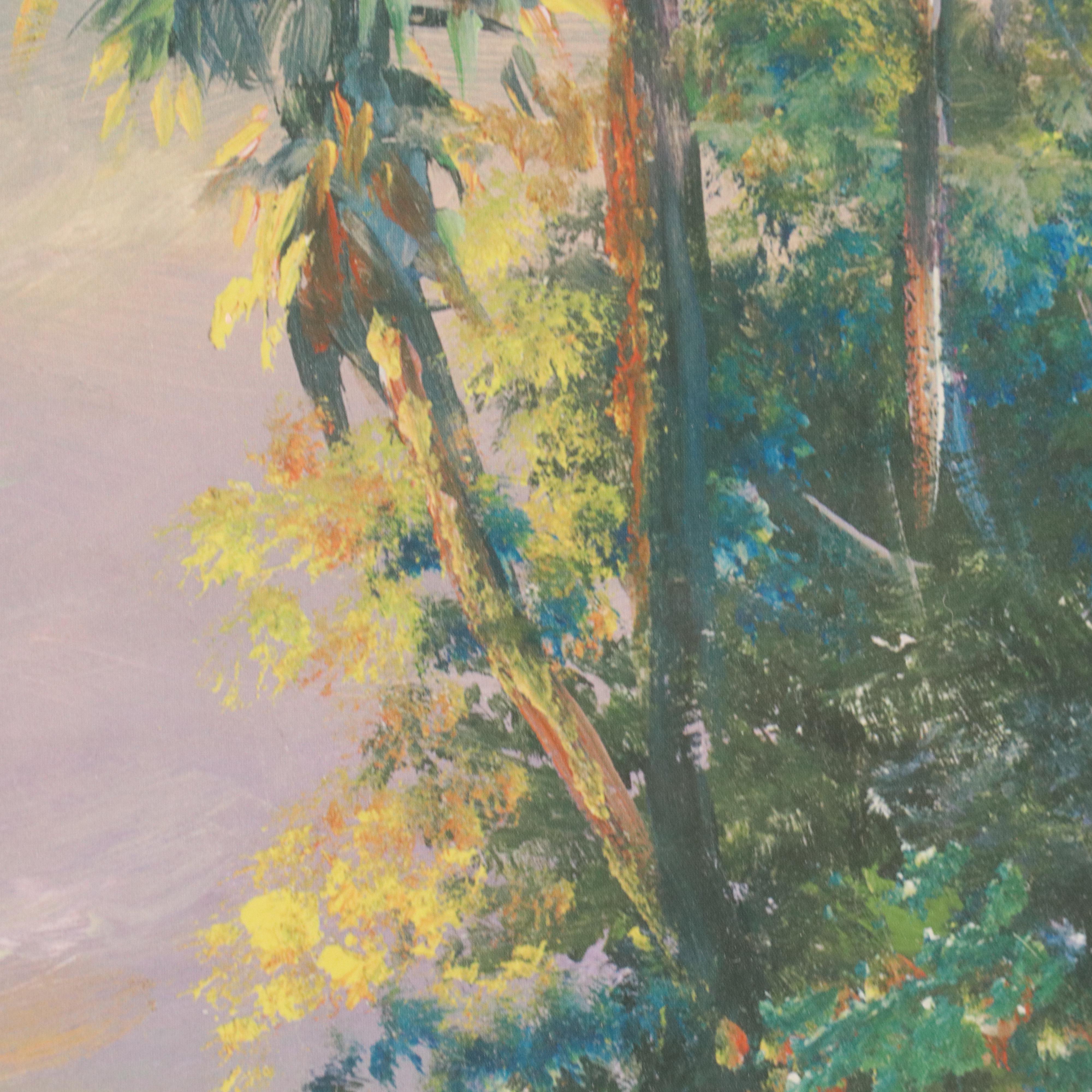 Robert Butler Offset Lithograph Poster "Sunset Rendezvous," 2002