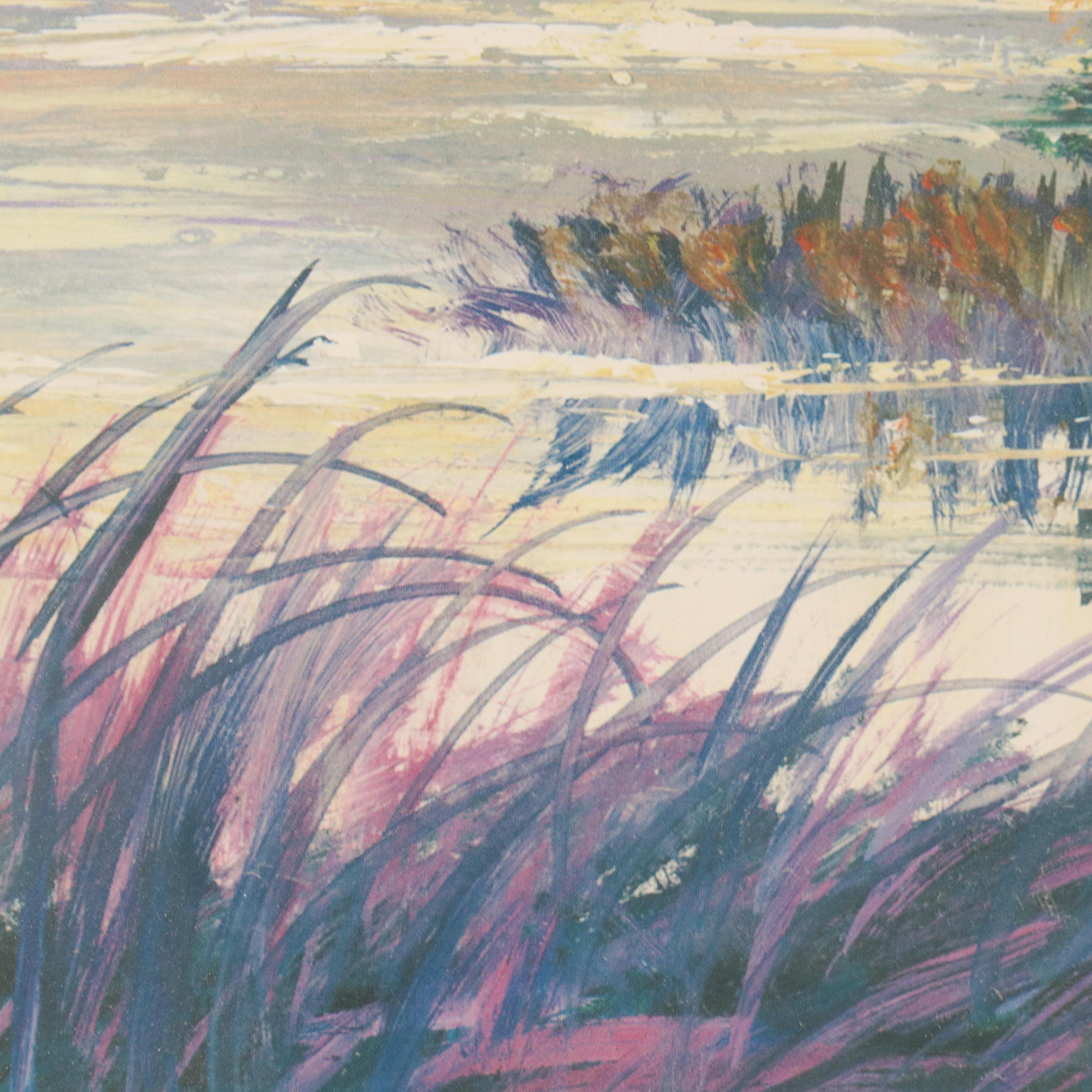 Robert Butler Offset Lithograph Poster "Sunset Rendezvous," 2002