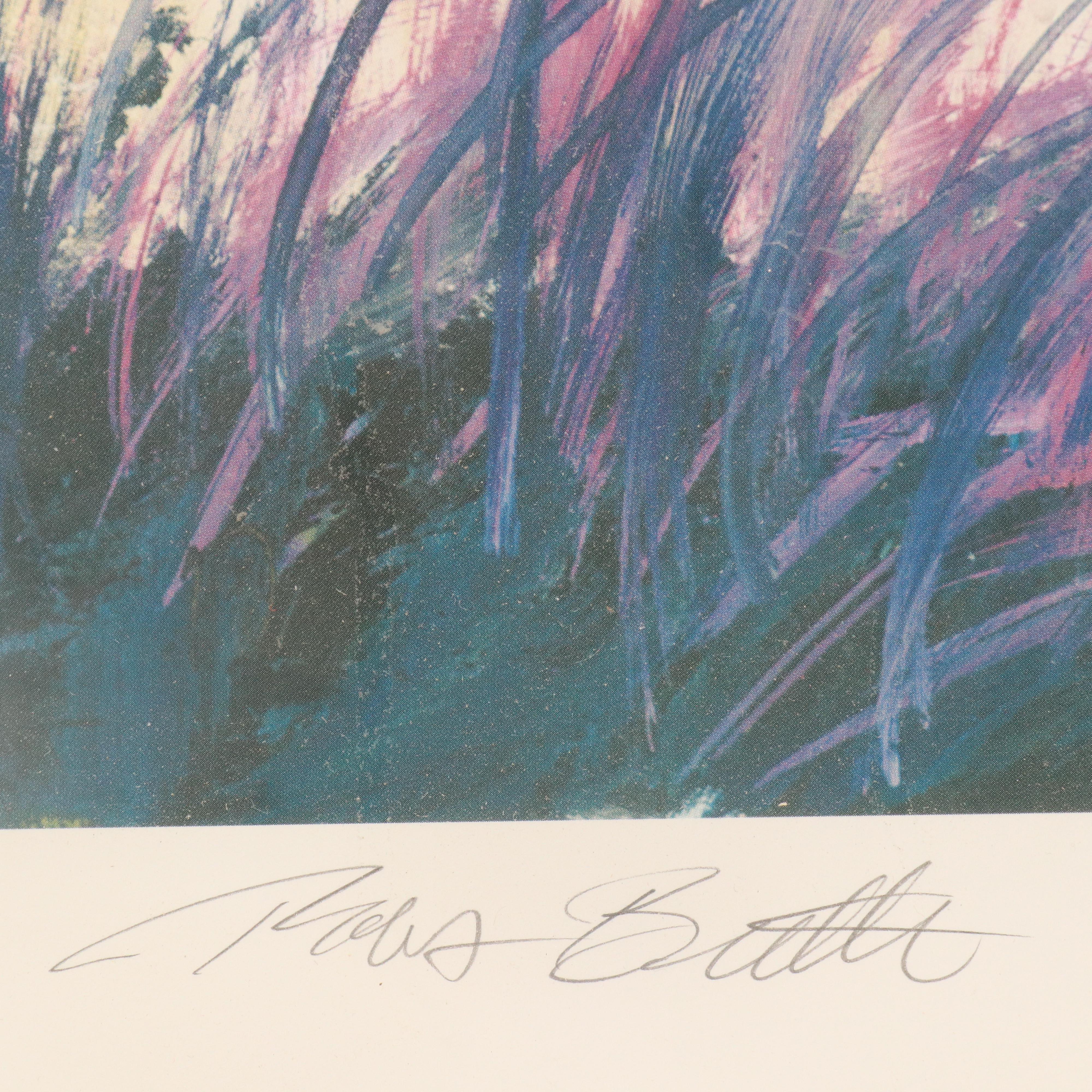 Robert Butler Offset Lithograph Poster "Sunset Rendezvous," 2002