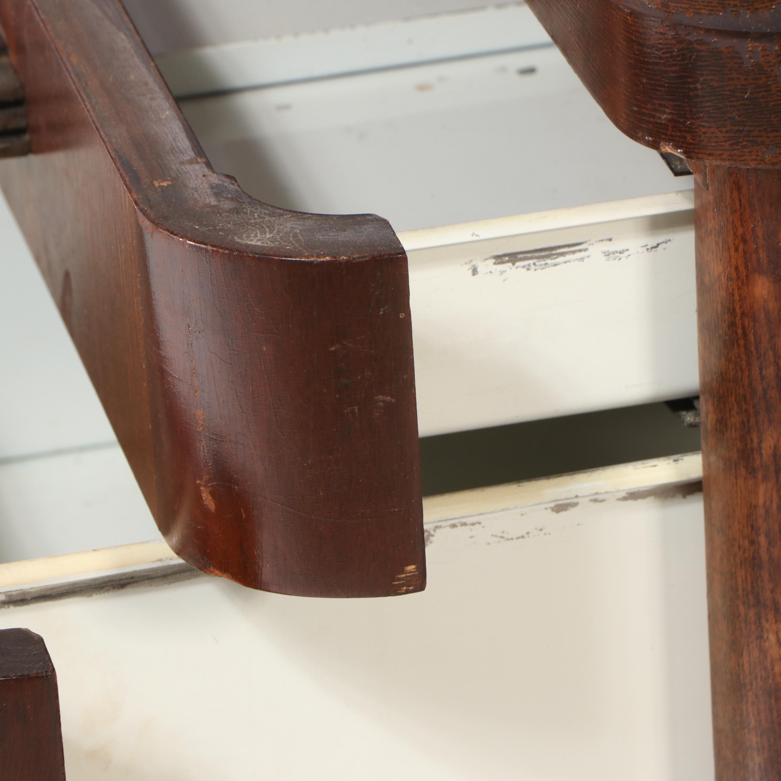 Hamilton Mid Century Walnut Dental Cabinet