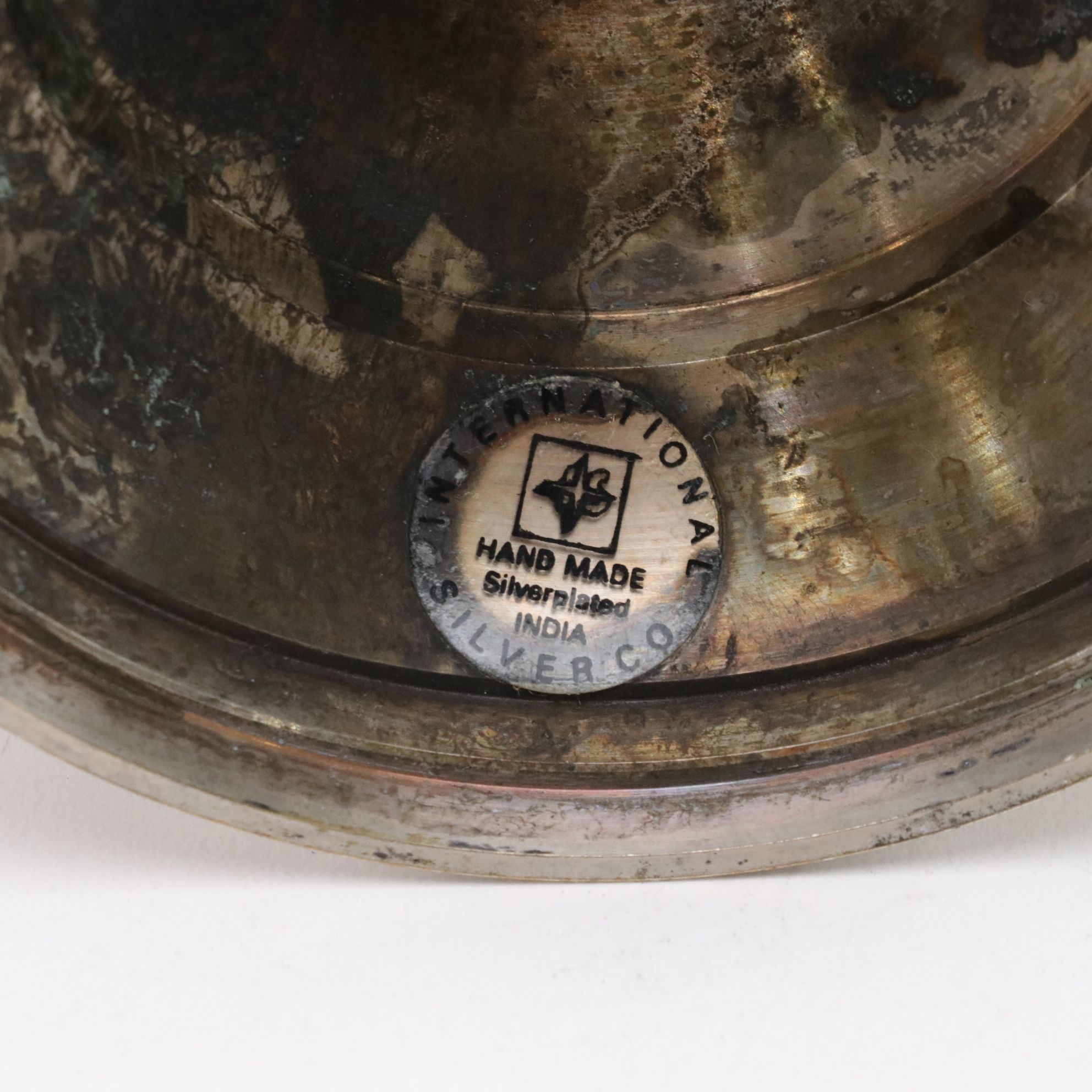 Hollywood Regency Style Silver Plate Candelabras