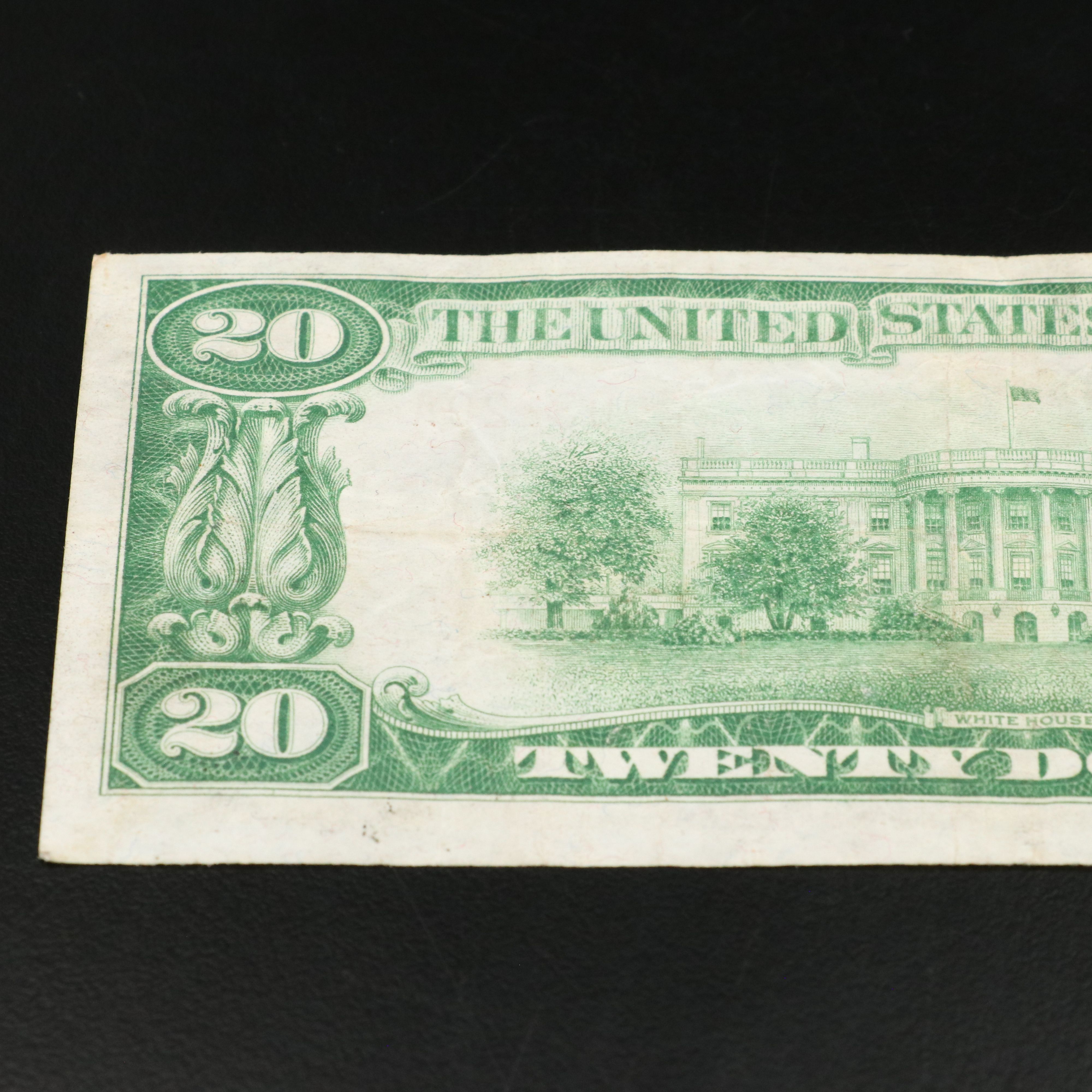 1929 $ 20, National Bank Note From the Second National Bank of Cincinnati, Ohio