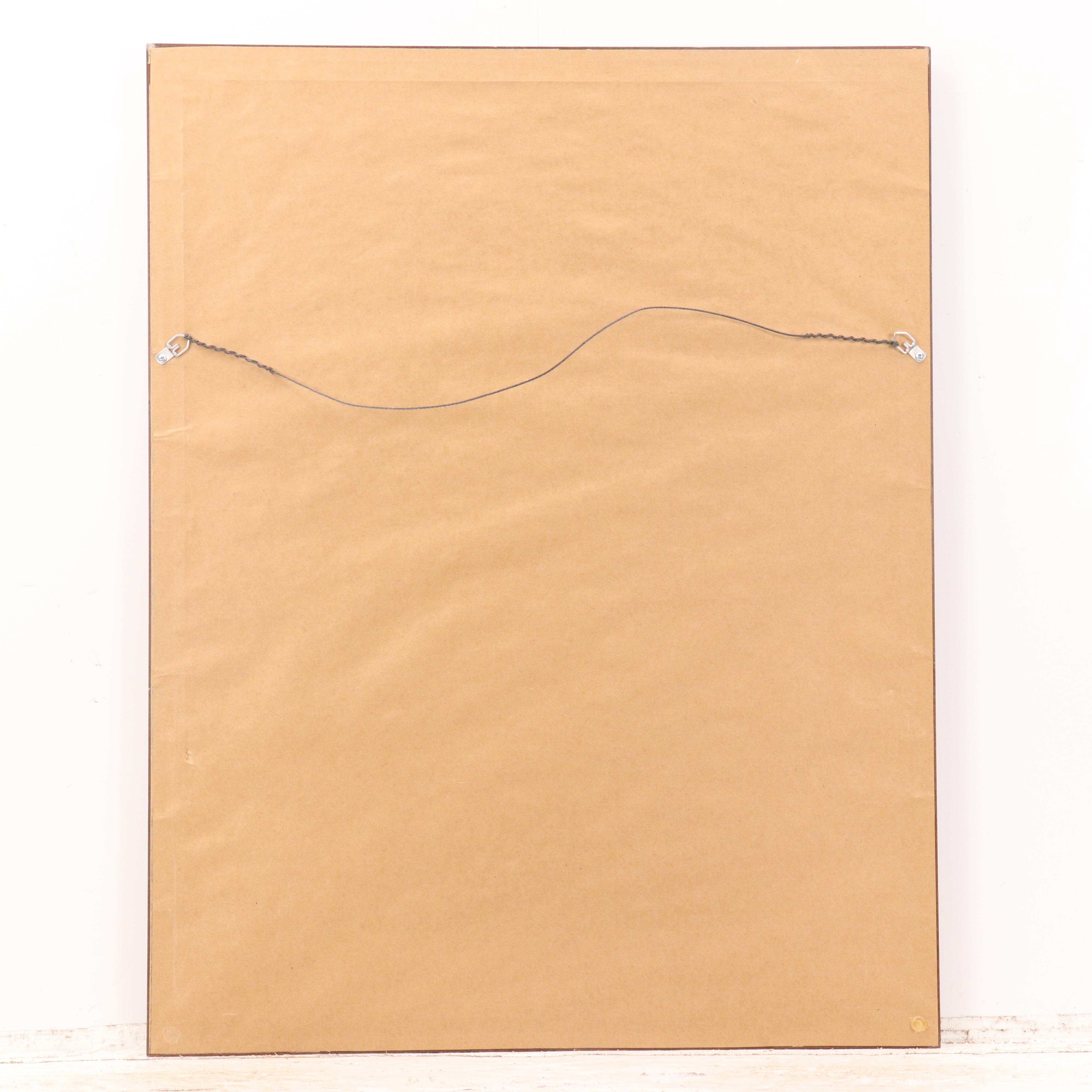 Al Agnew Giclée of Wolf "The Edge of Wilderness," Circa 1991