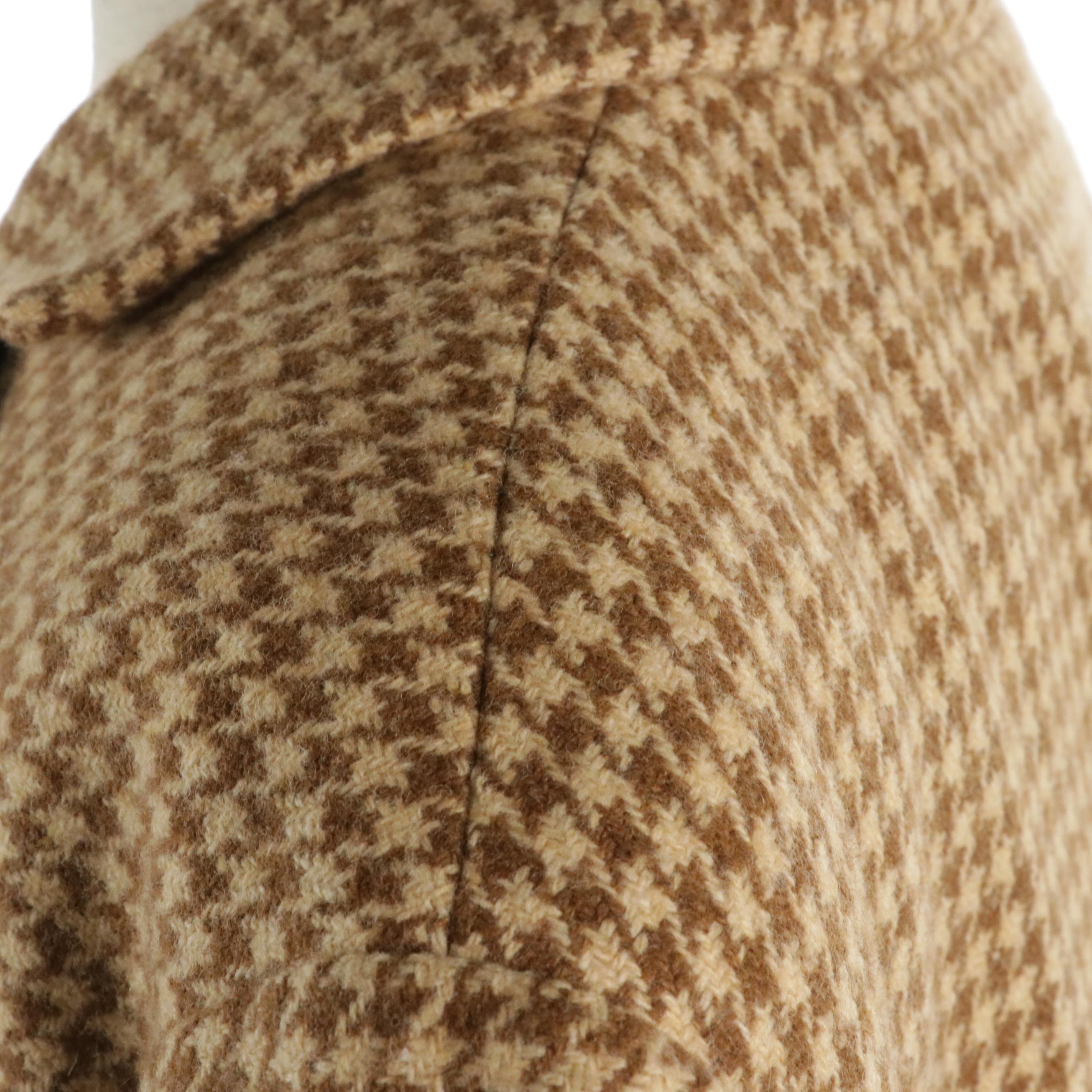 Lauren Ralph Lauren Houndstooth Wool Blend Blazer