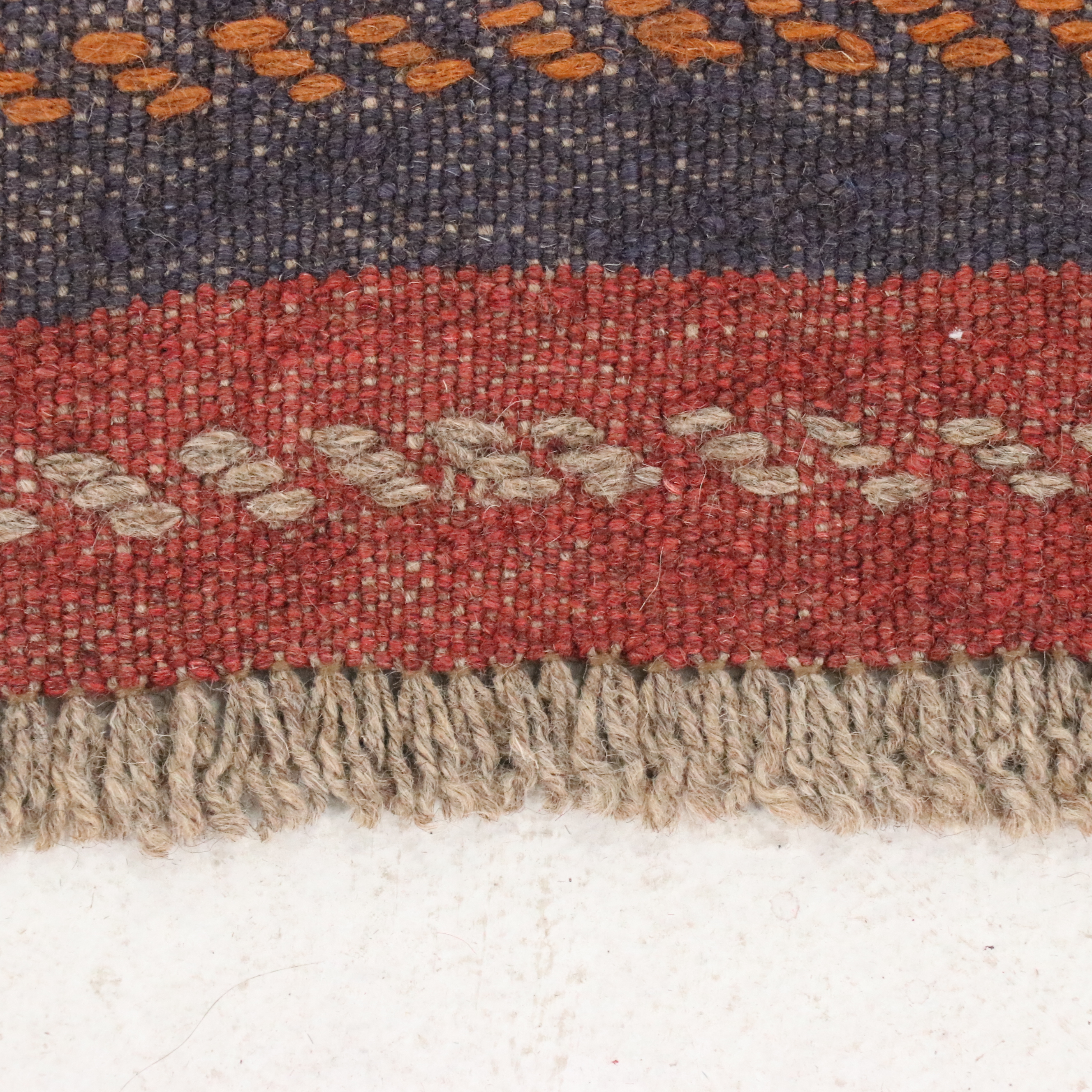 1'10 x 8' Handwoven Afghan Mashwani Carpet Runner