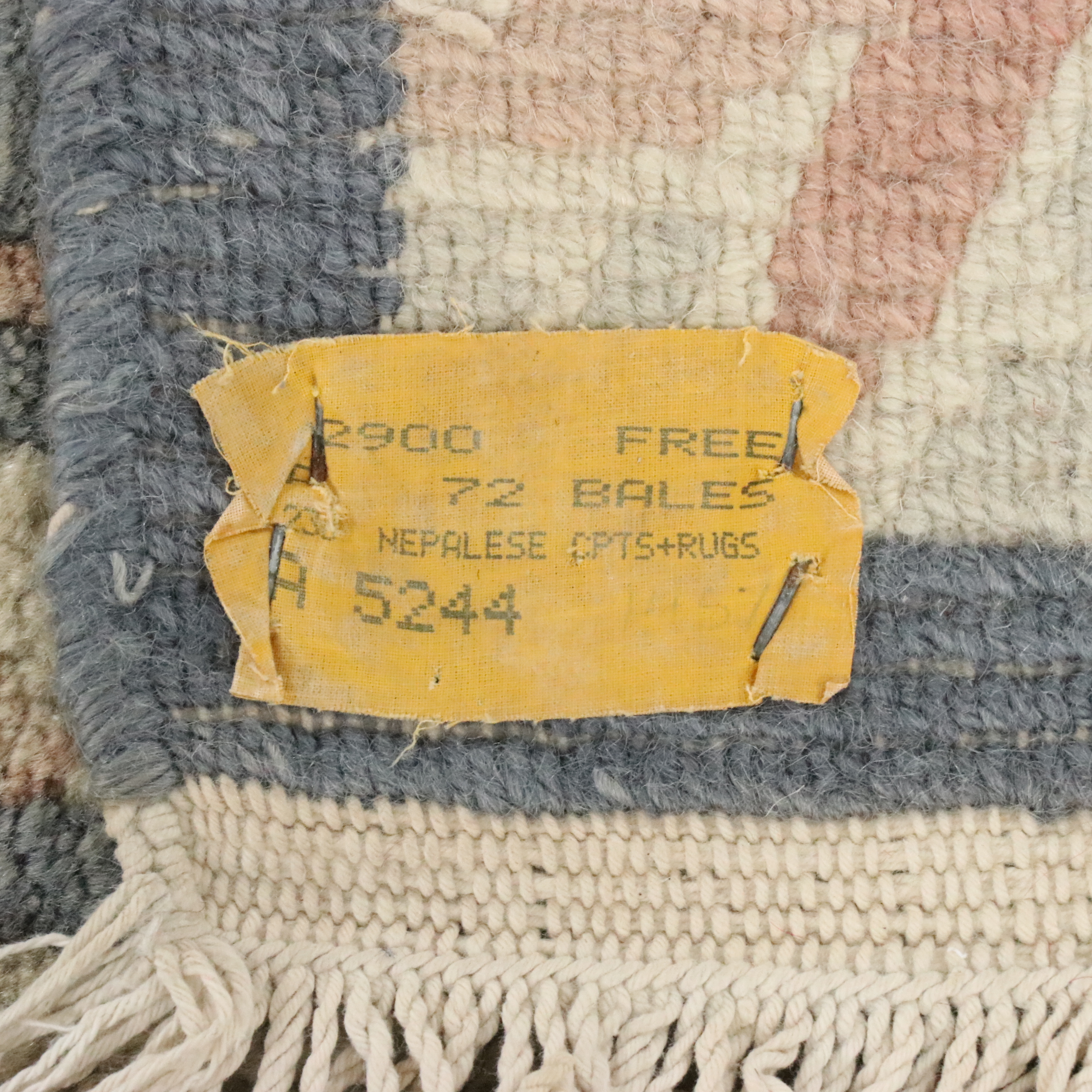 2'10 x 11'2 Hand-Knotted Nepalese Carpet Runner