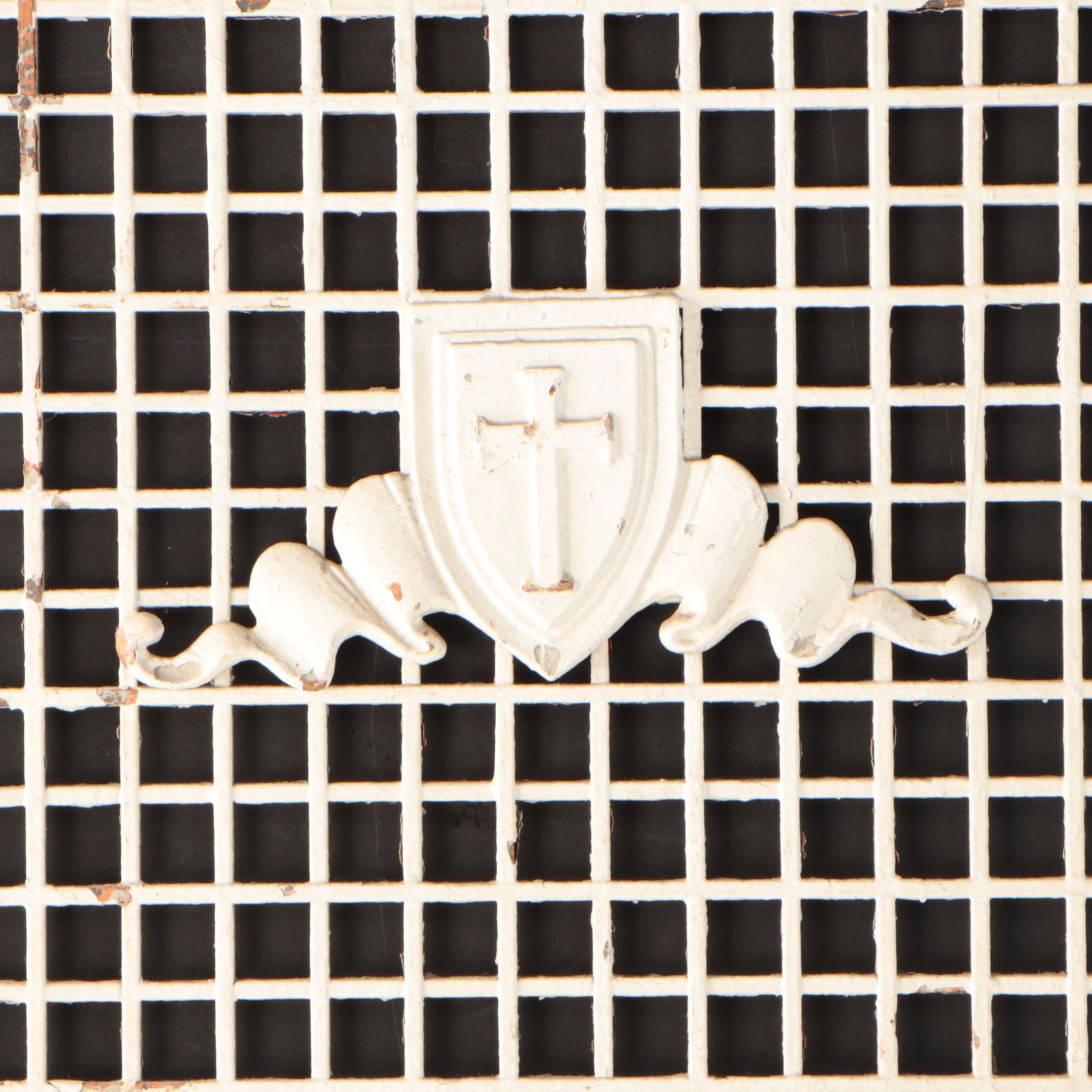 Sanctuary Cast Iron Grate Cover Swing Panels
