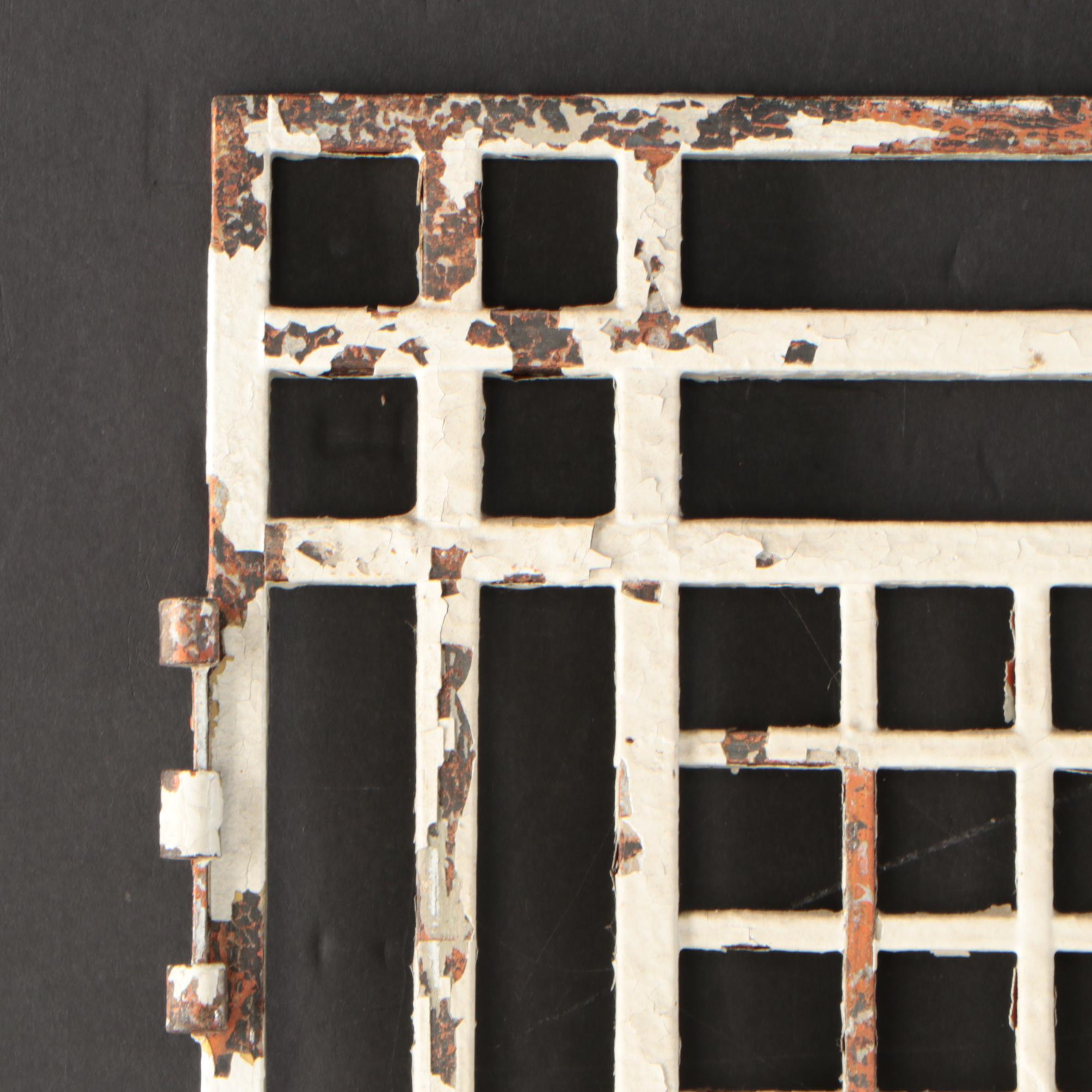 Sanctuary Cast Iron Grate Cover Swing Panels