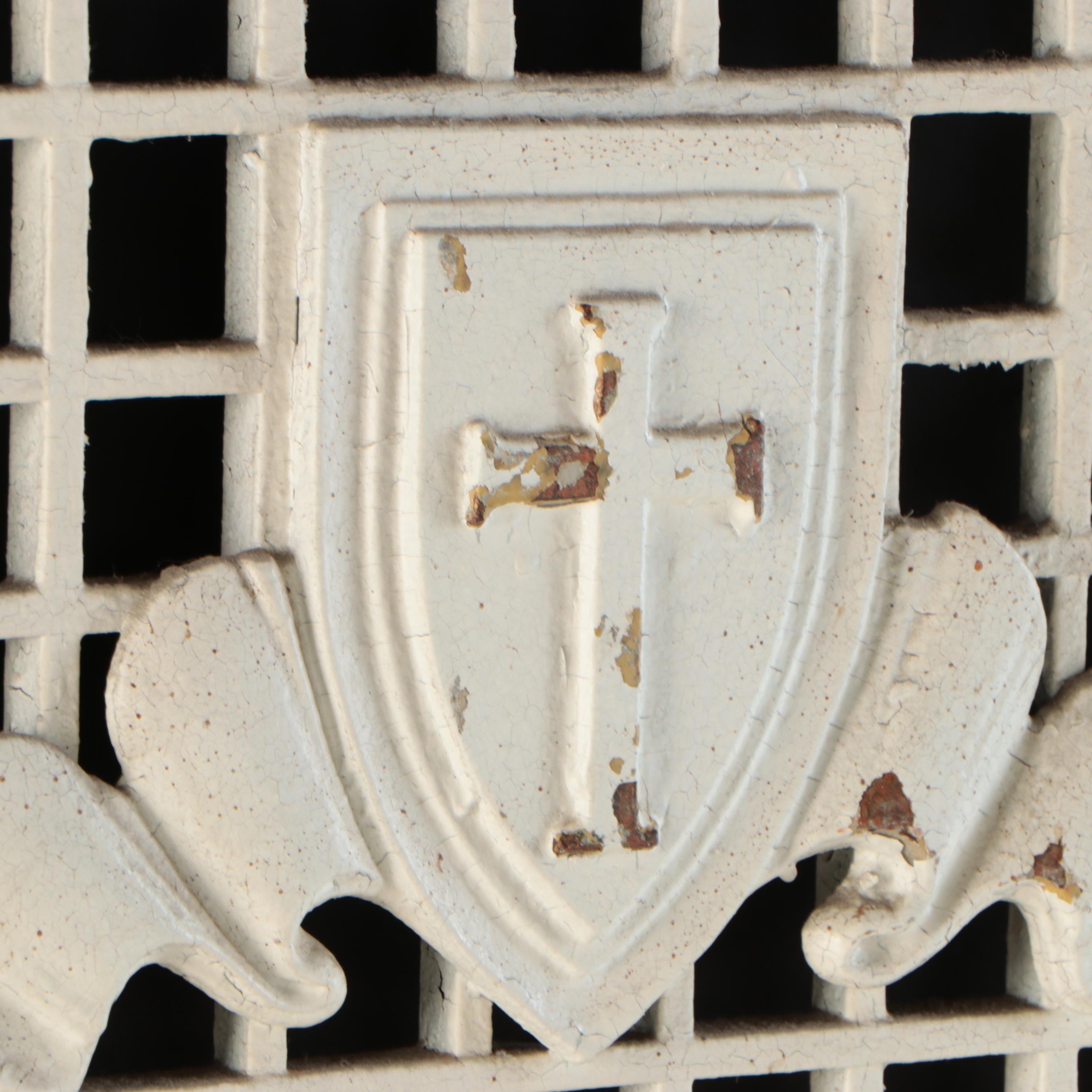 Sanctuary Cast Iron Grate Cover Swing Panels