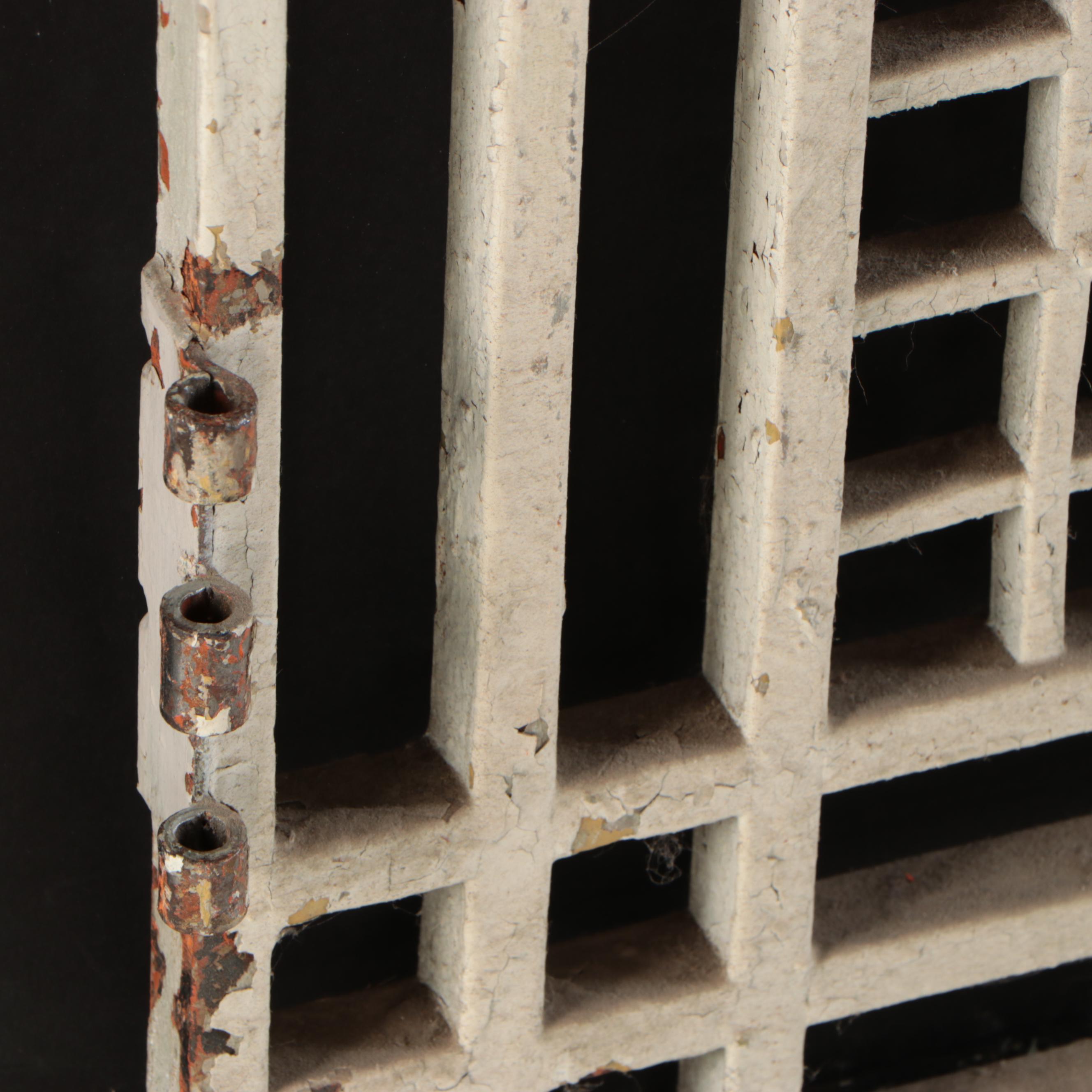 Sanctuary Cast Iron Grate Cover Swing Panels