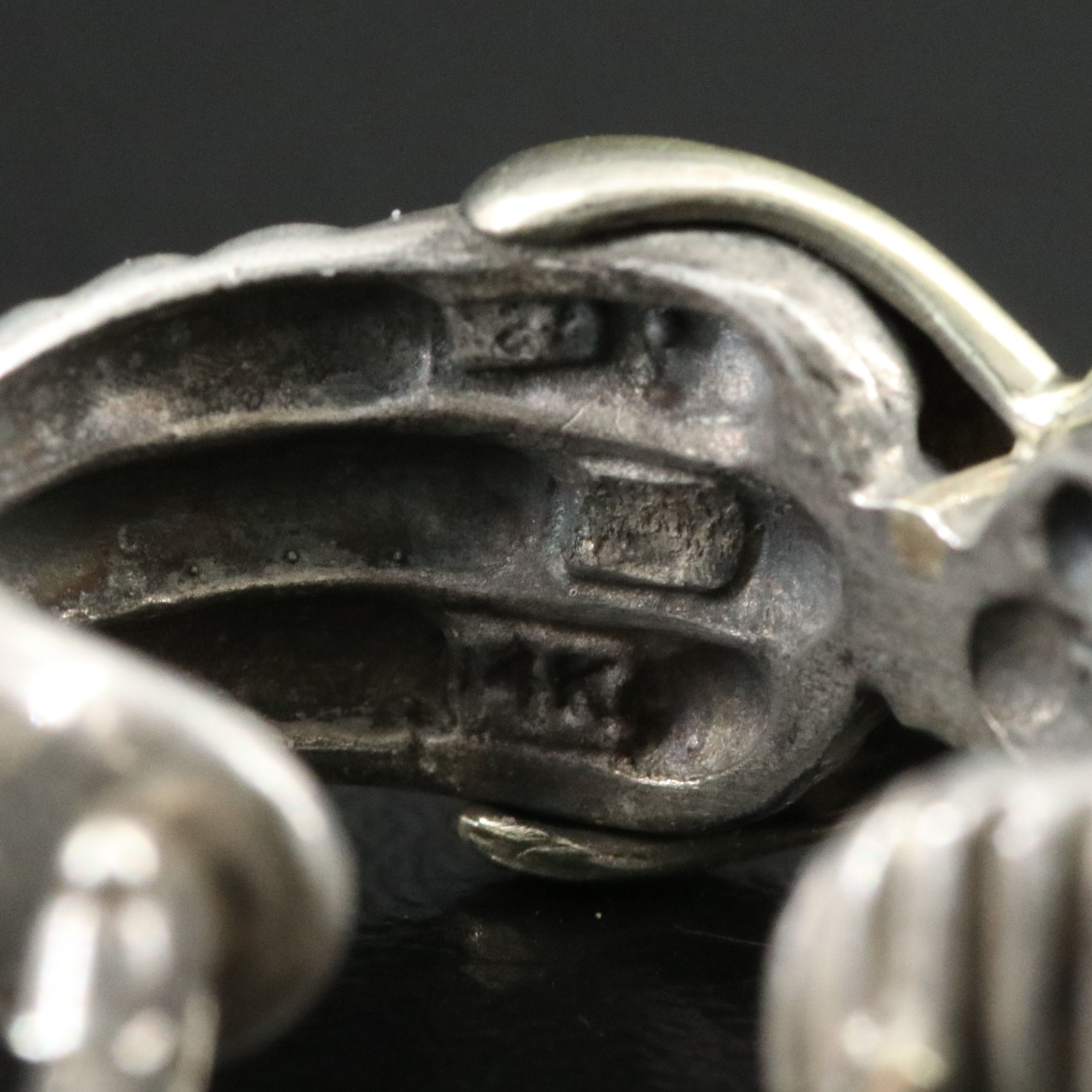 David Yurman Sterling and 14K Cable Classics X Earrings