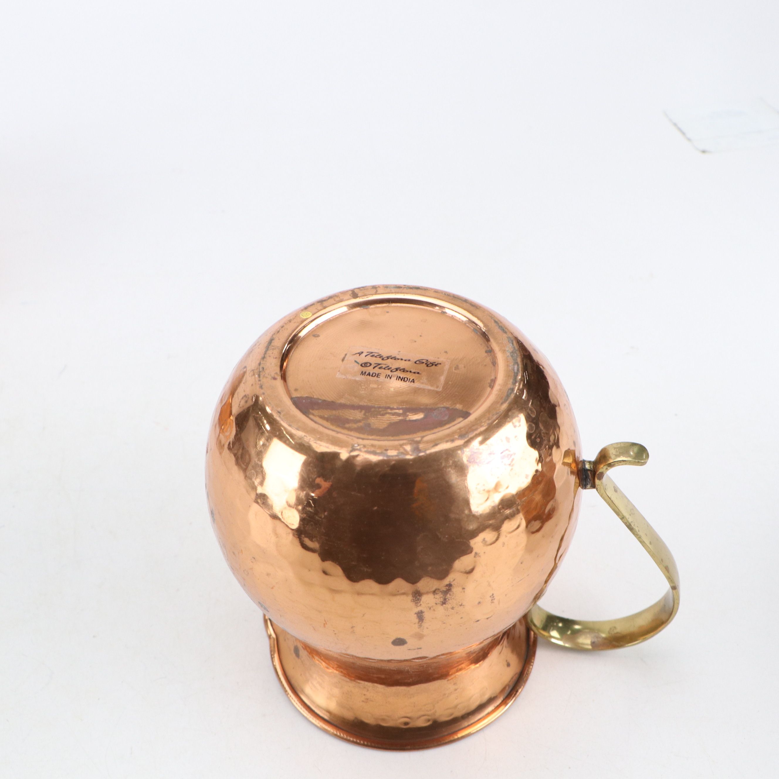 Teleflora Hammered Copper Pitcher, Houston Intl. Copper Planter, and More Décor