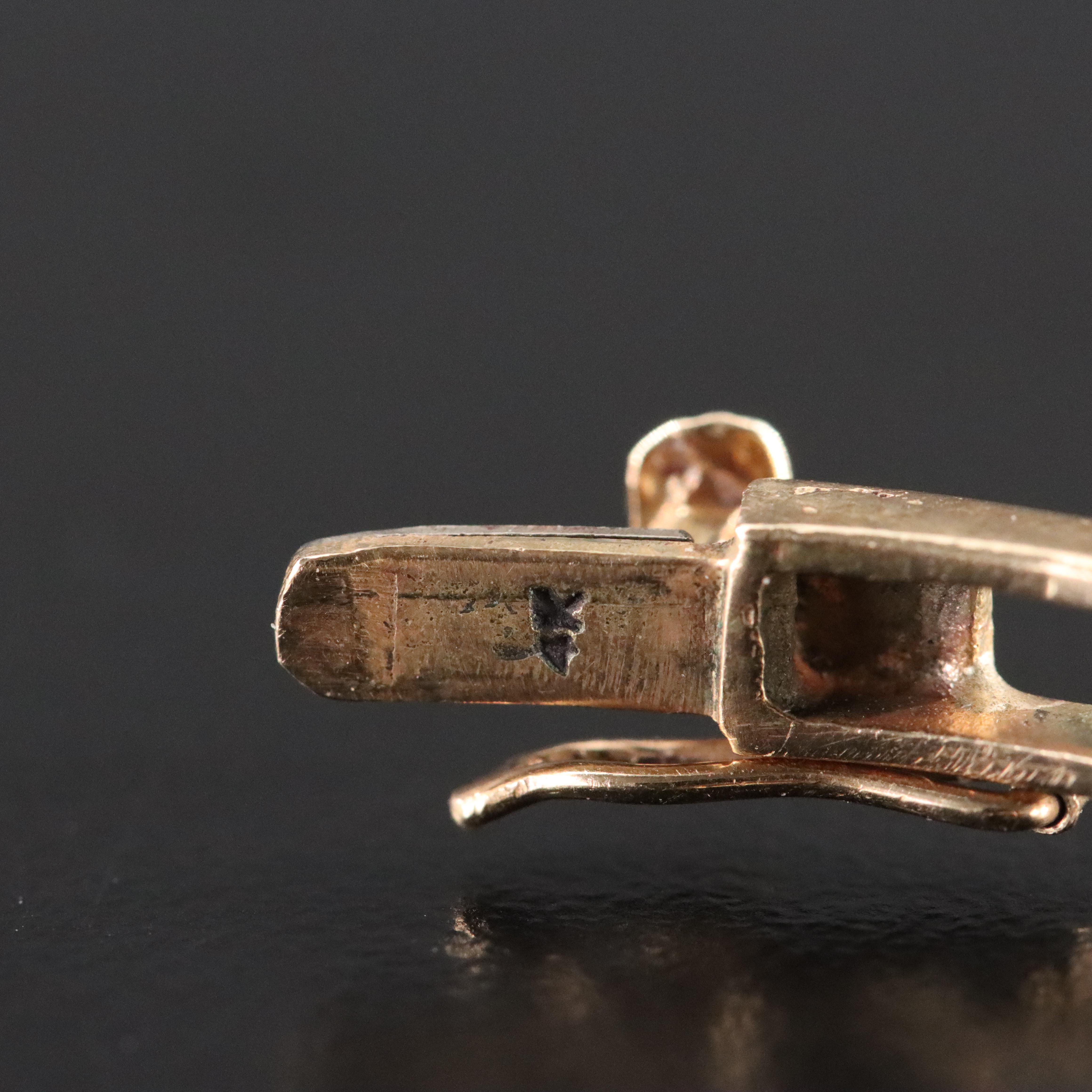 14K Pearl and Diamond Hinged Bracelet