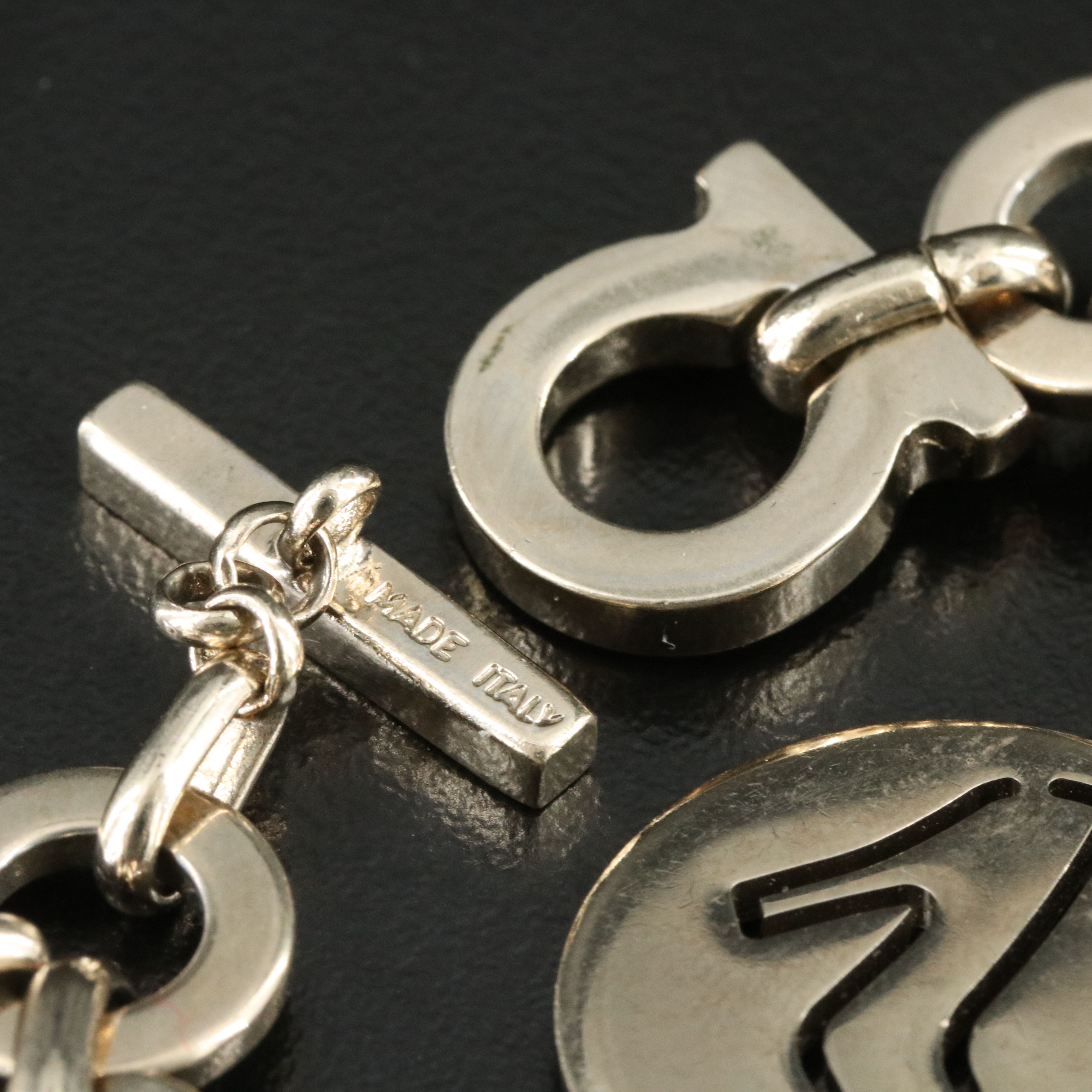 Salvatore Ferragamo Shoe Charm Bracelet