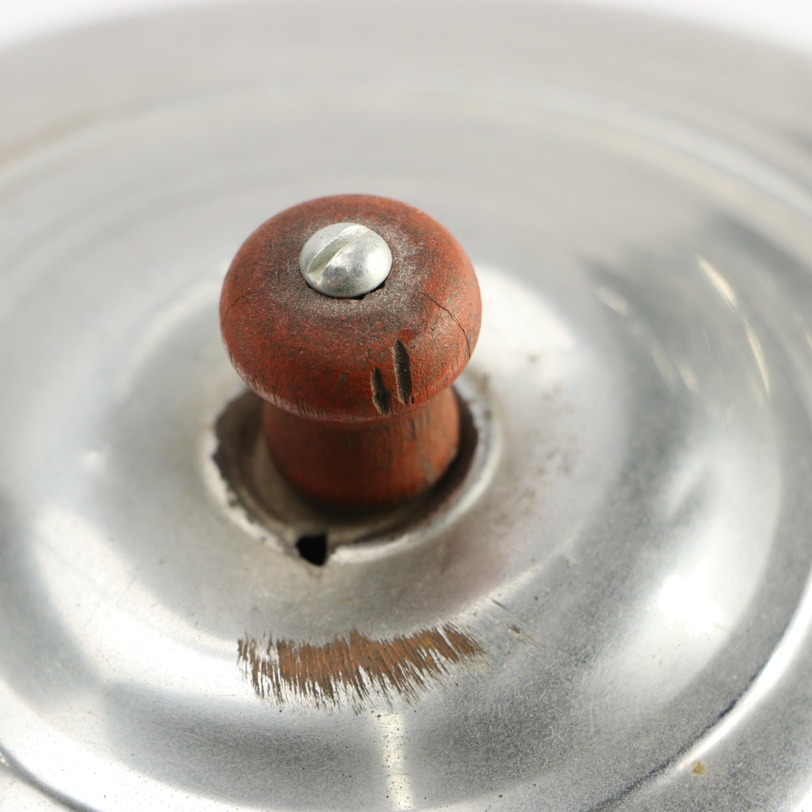 Revere Ware Copper with Art Deco Style Aluminum Kettles, Early/Mid-20th Century